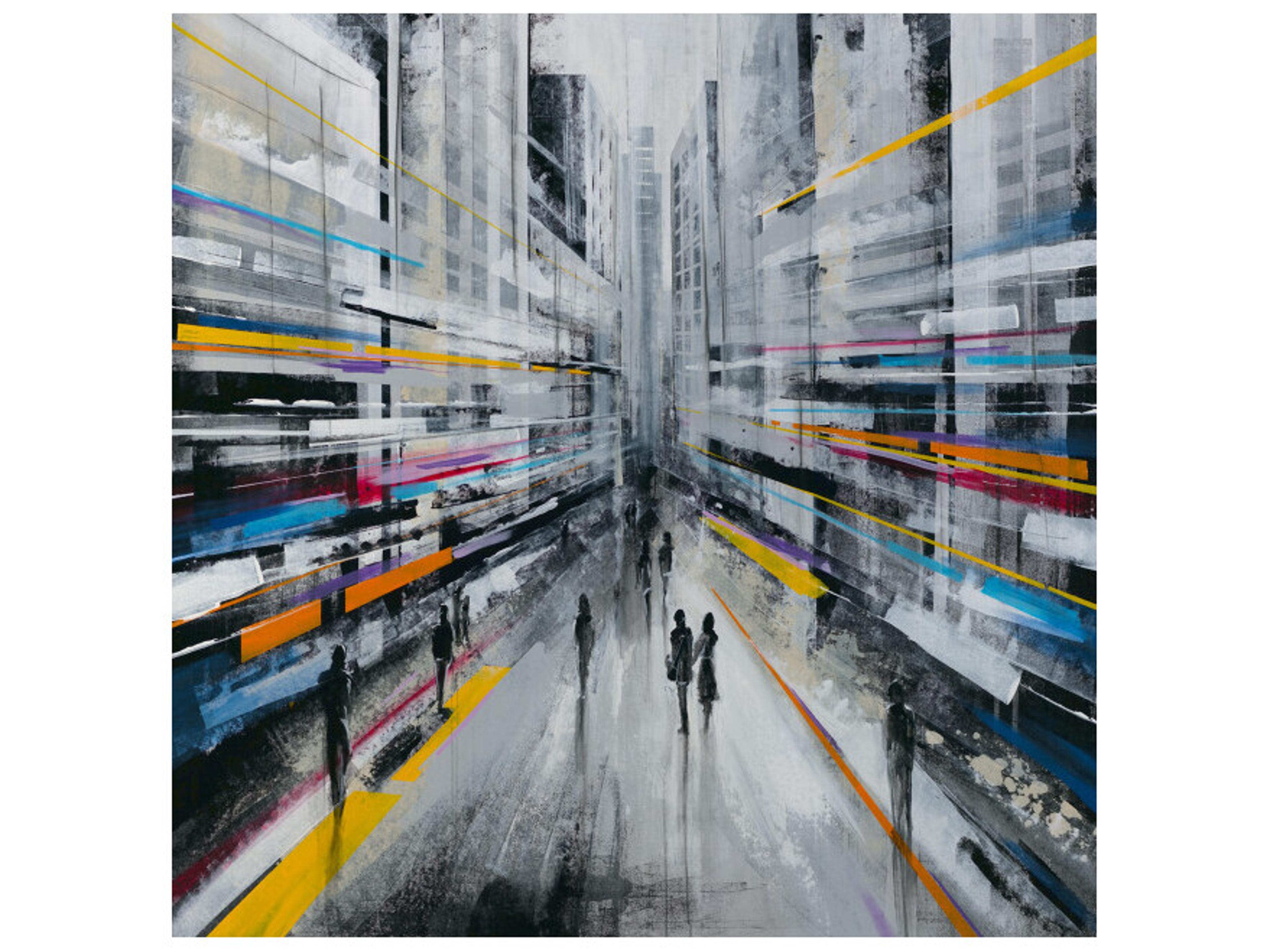 Daleno City Life Wall Art