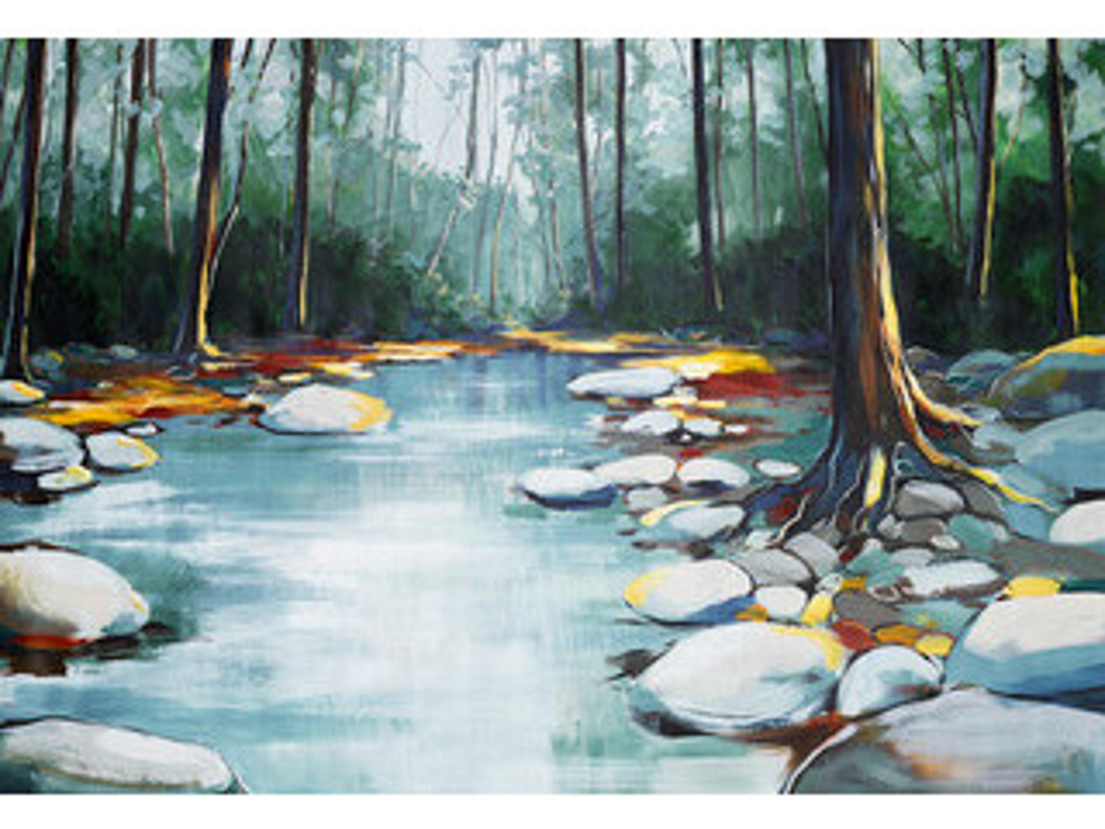 Placid Pond Wall Art