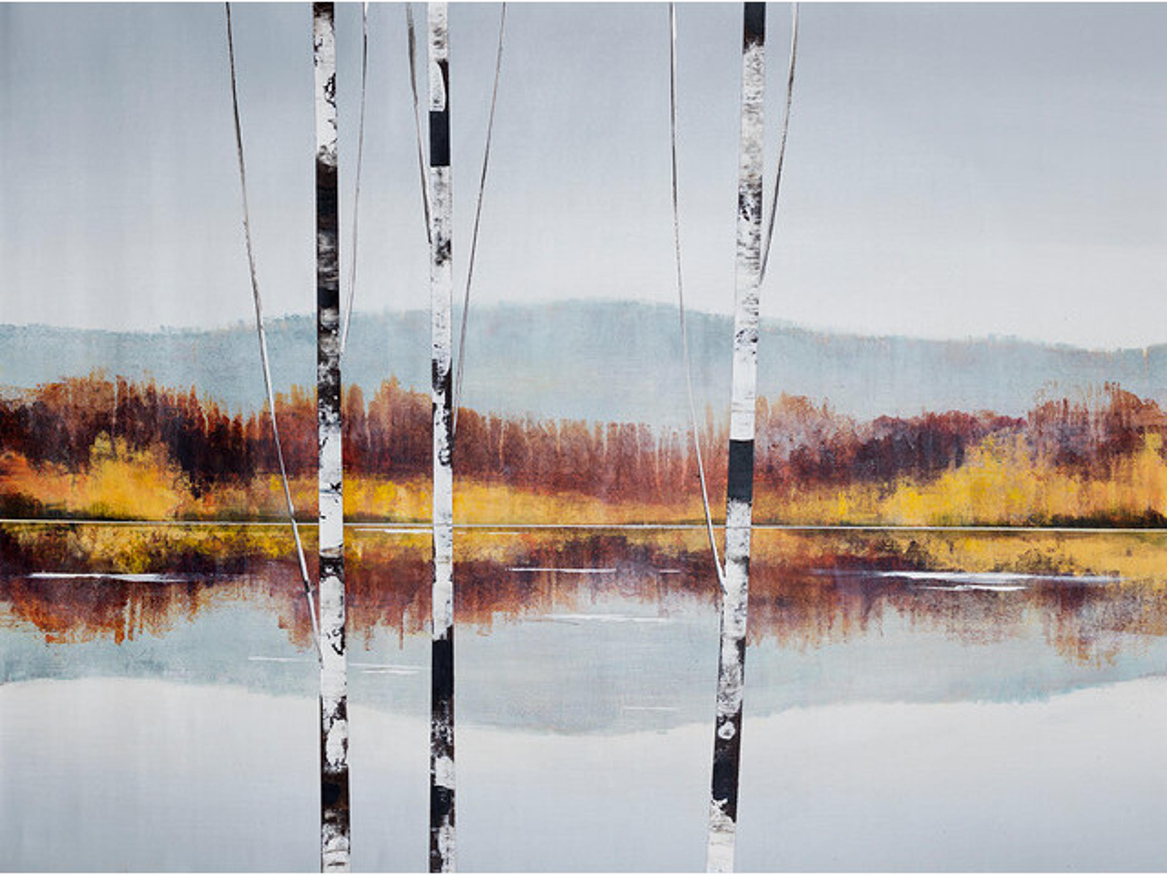 Launch By The Lake Wall Art