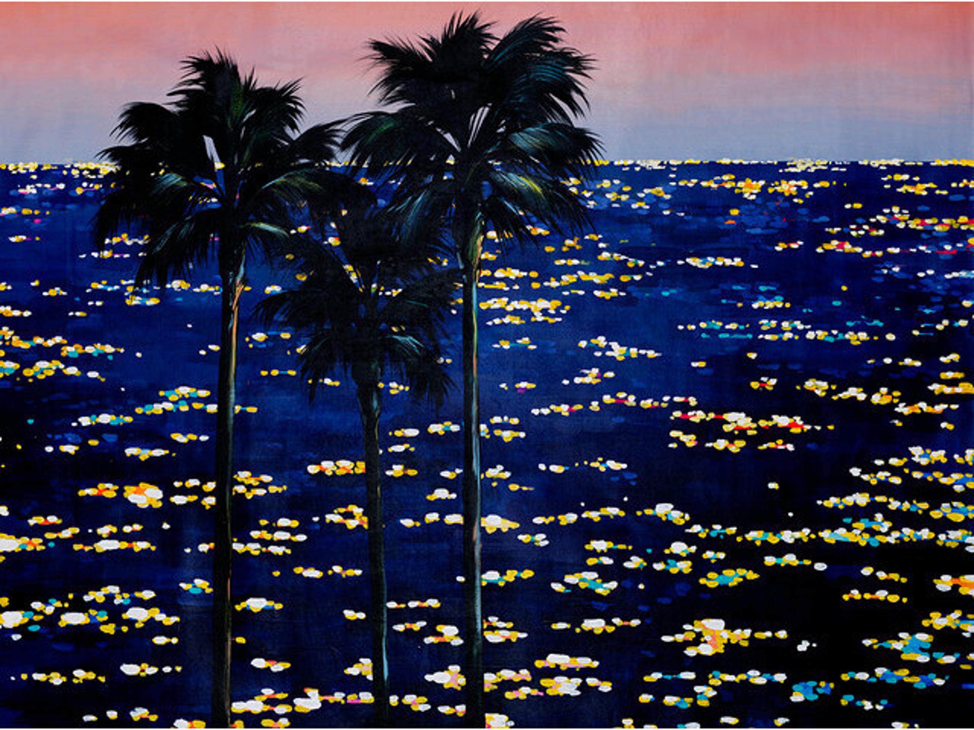 Hollywood Sunset Wall Art