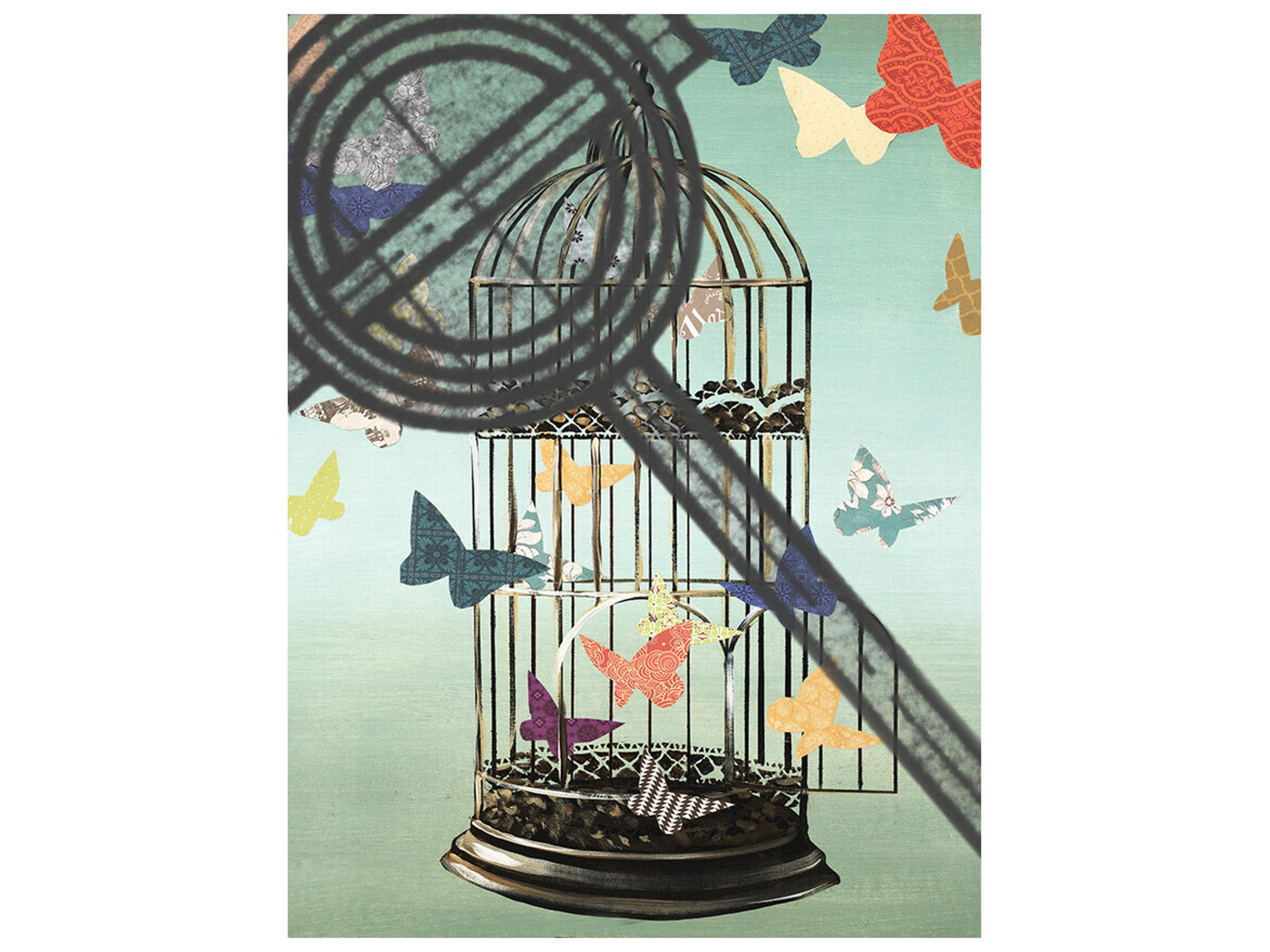 Upward Scheming IV Wall Art