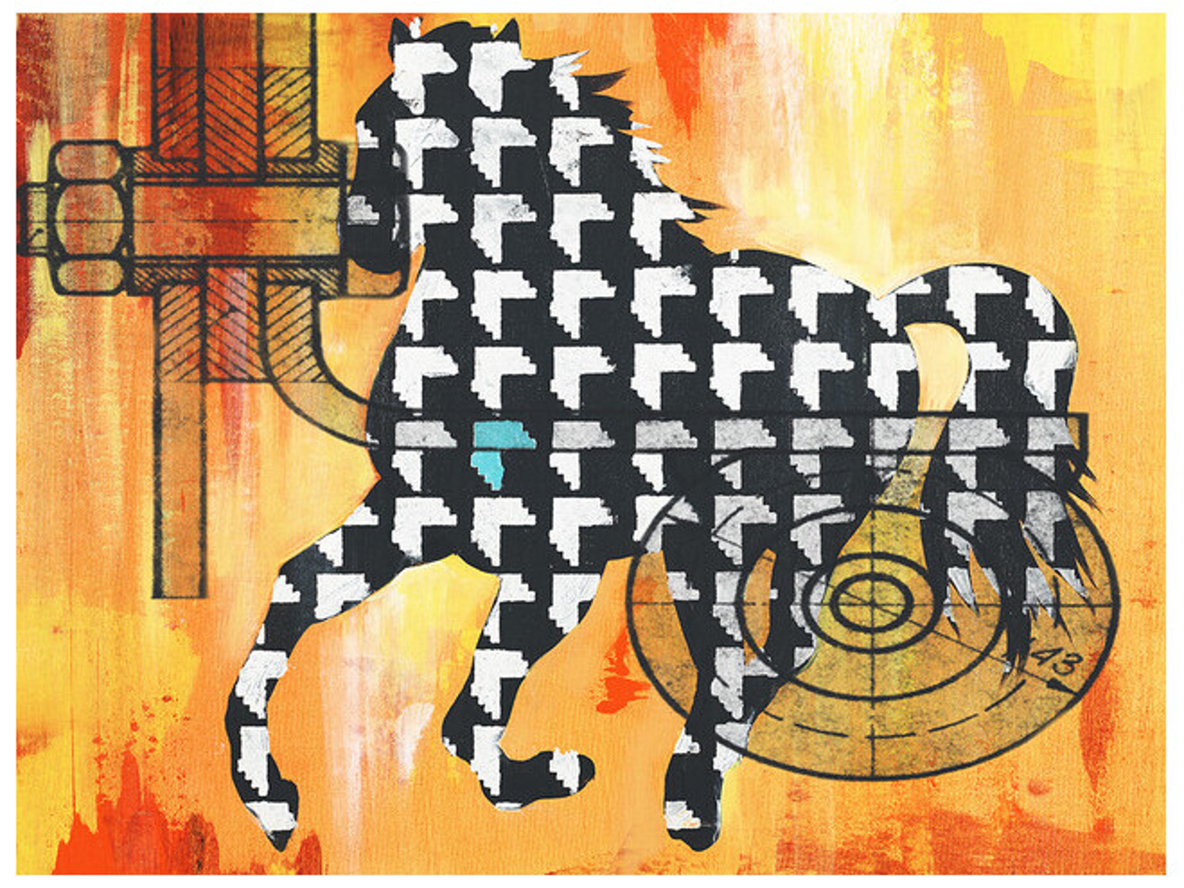 Daleno Scheming Right VIII Wall Art