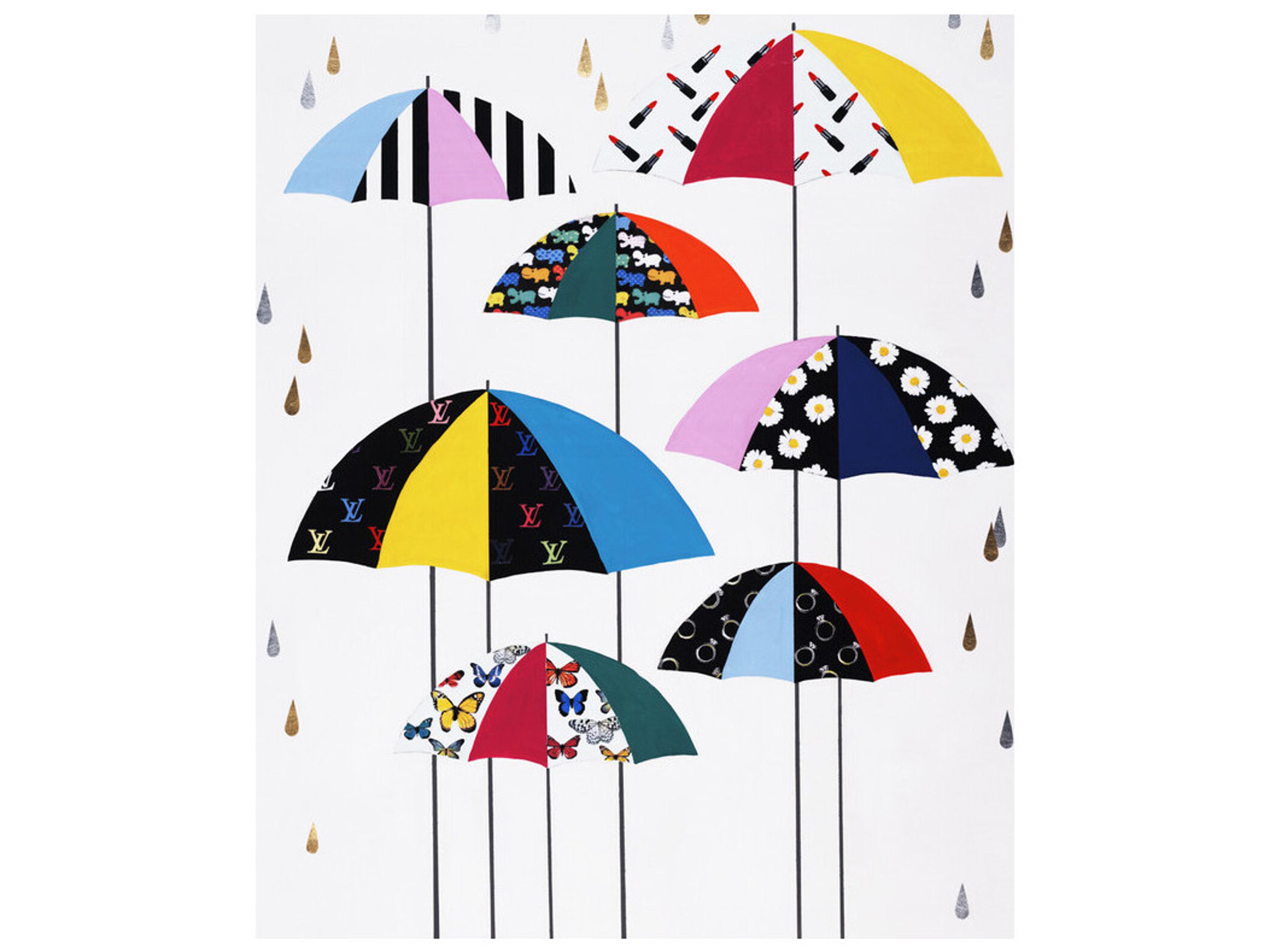 Daleno Luxurious Rain Wall Art