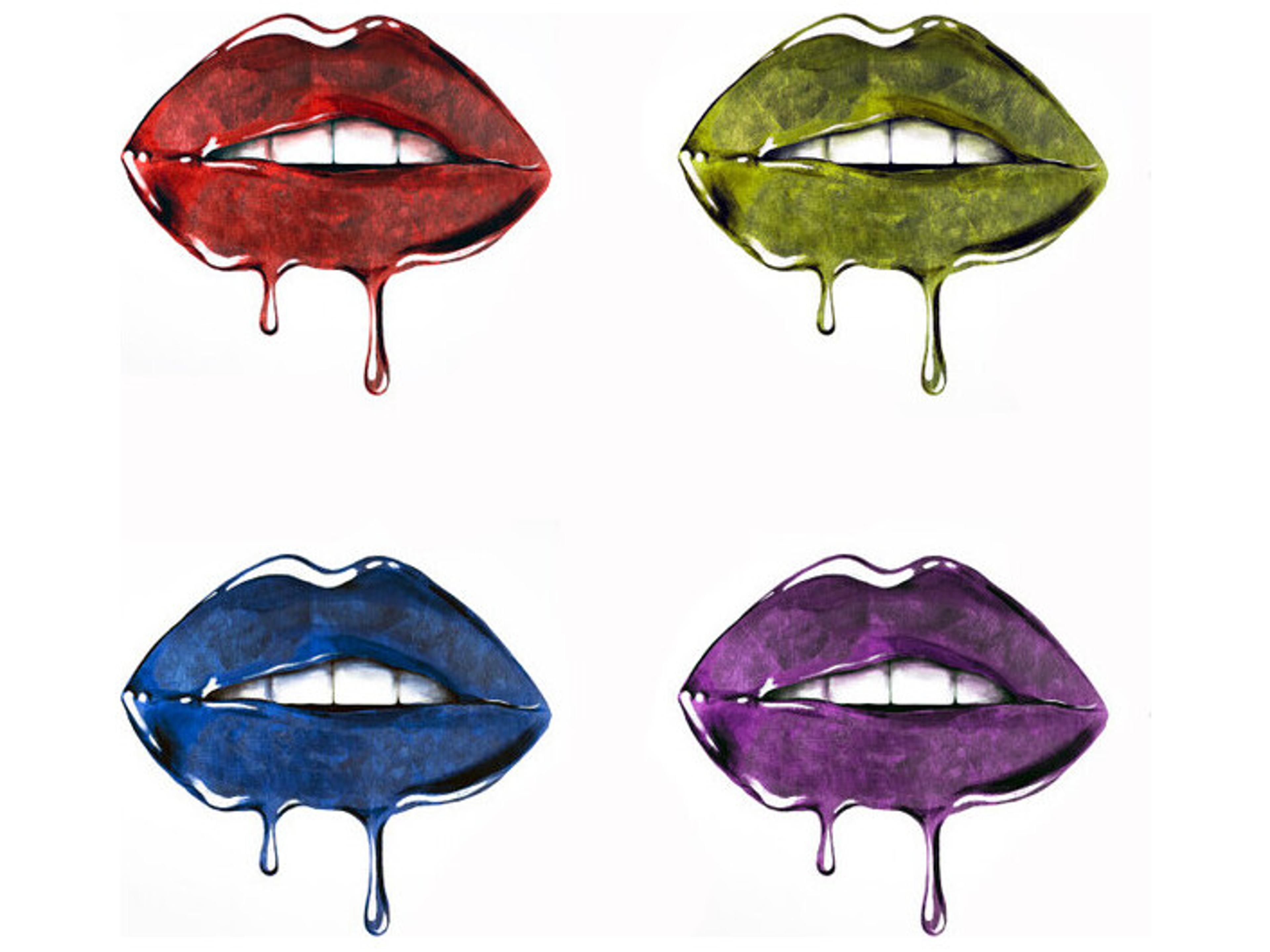 Rainbow Kisses Wall Art