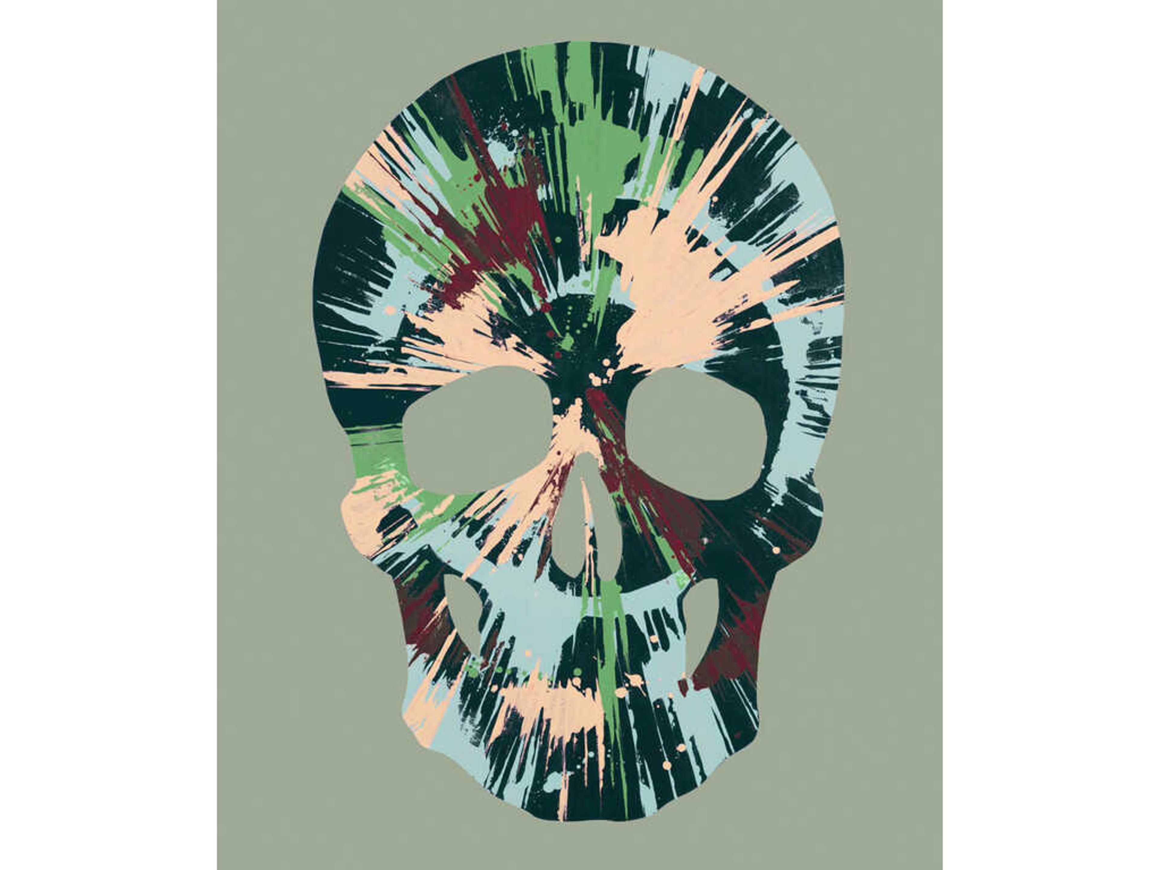 Skull of Holiday II Wall Art