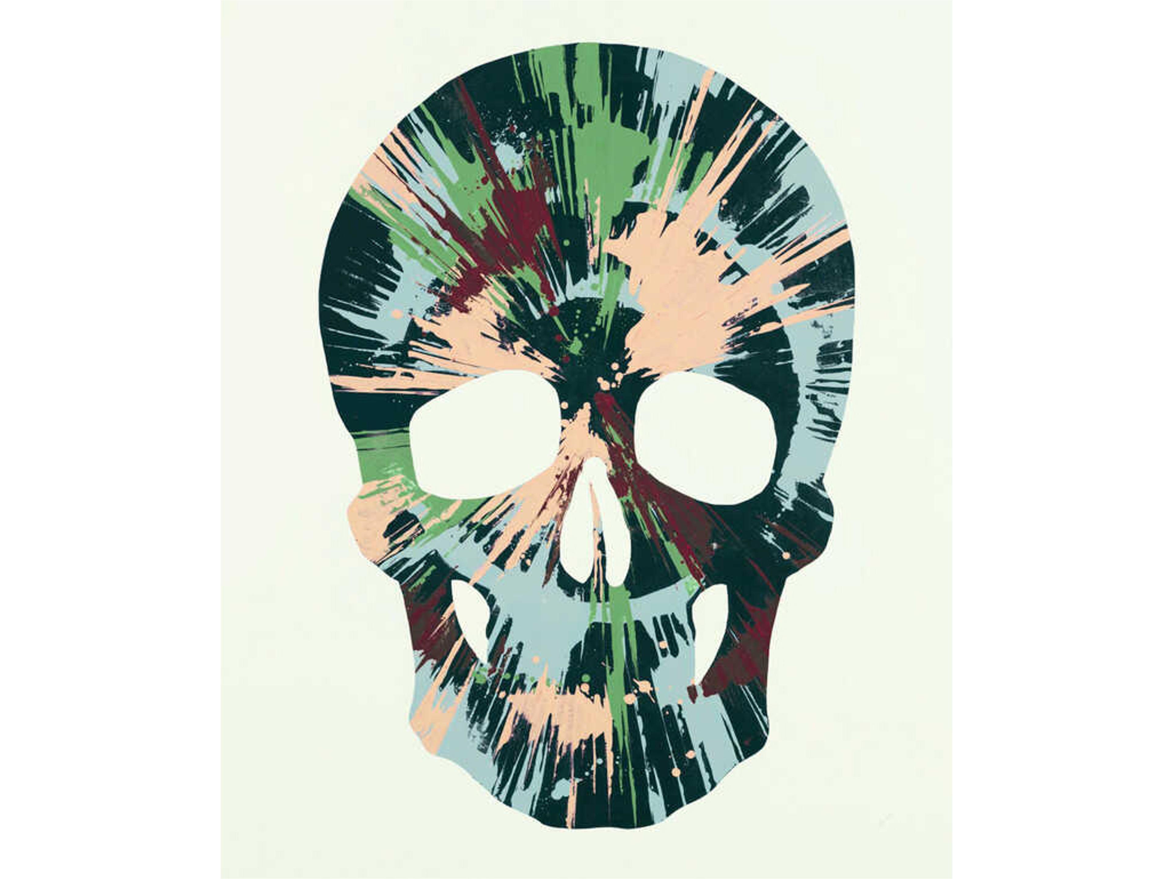 Skull of Holiday III Wall Art
