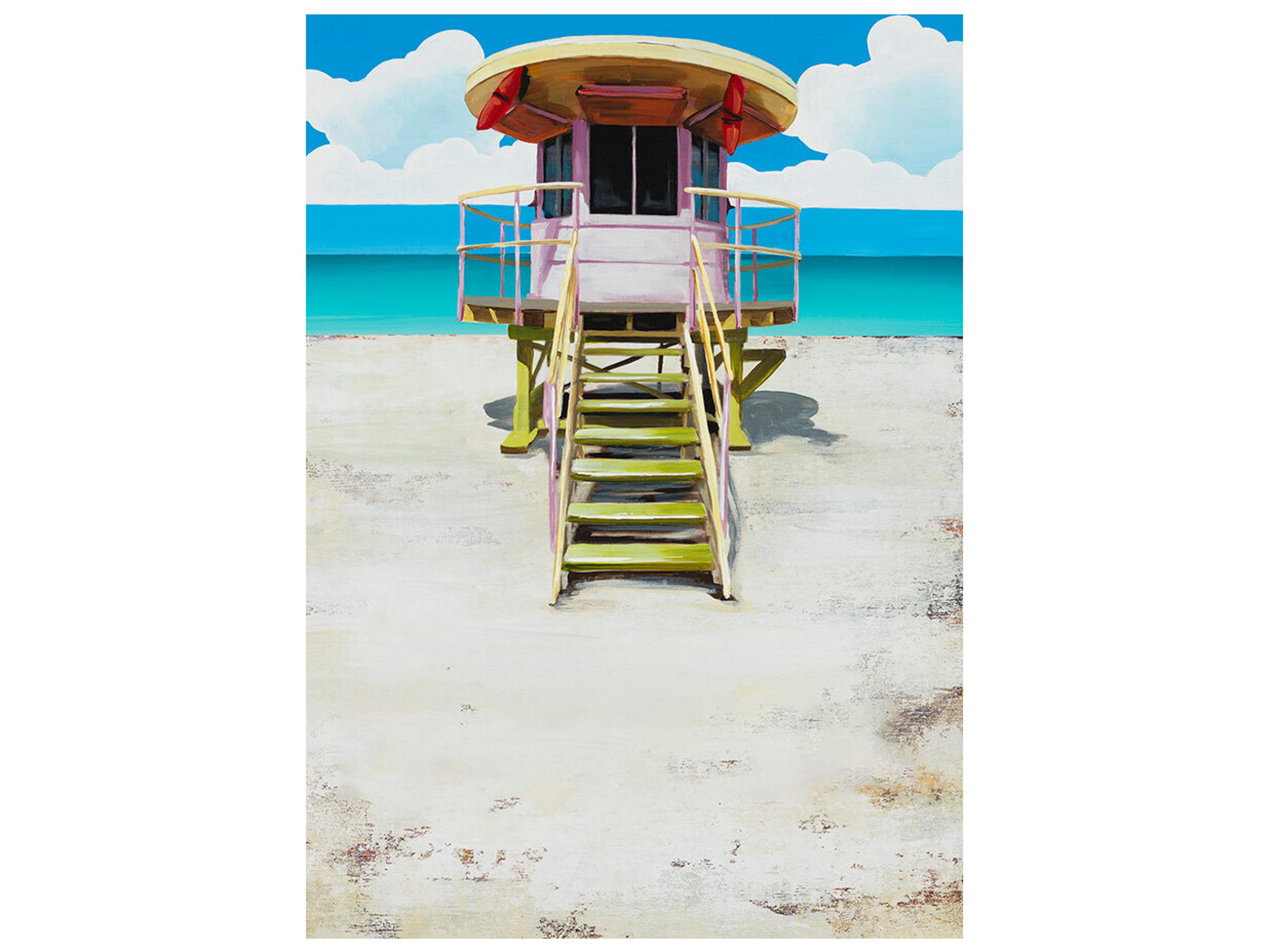 Daleno View From Muscle Beach Wall Art