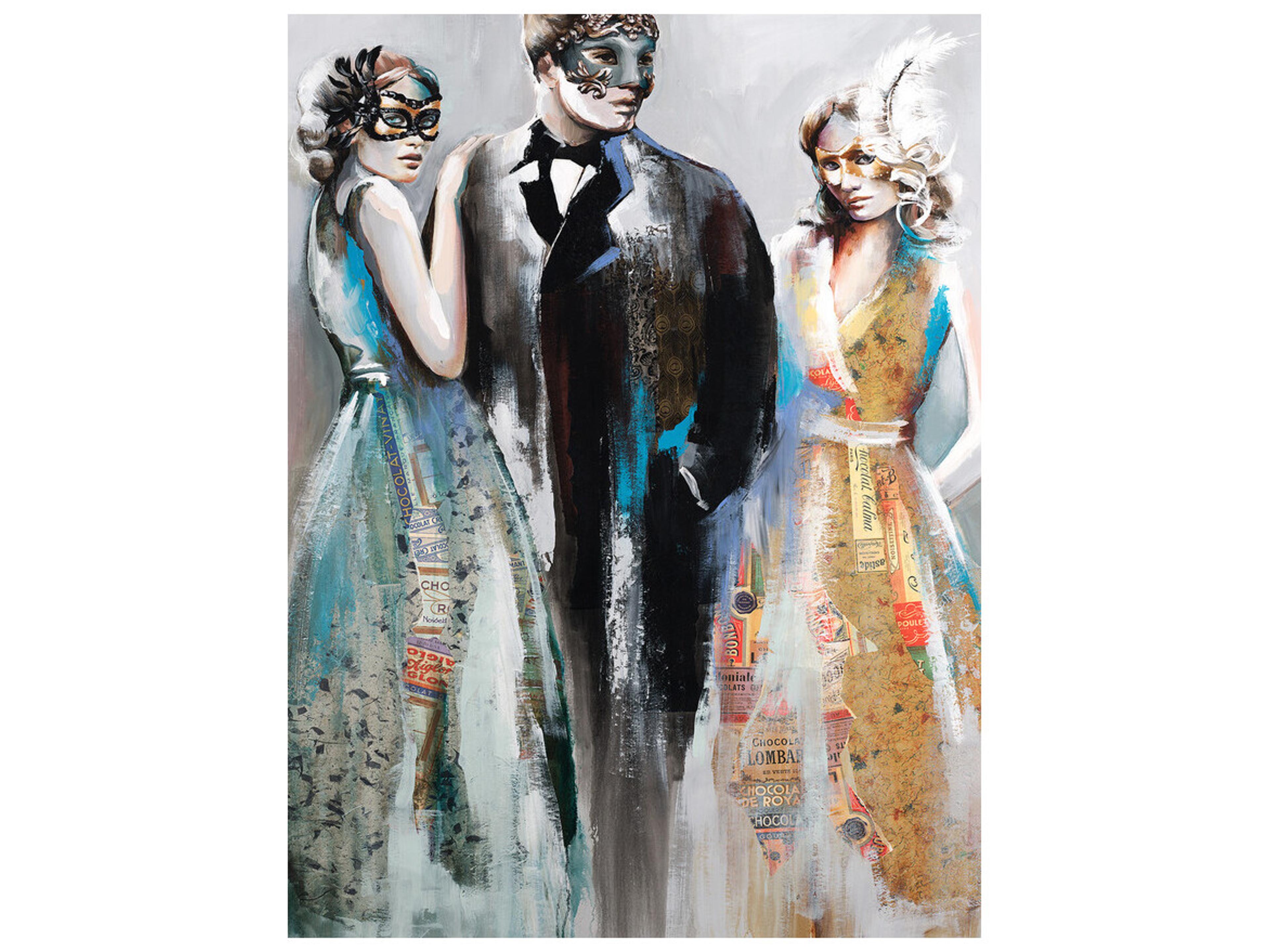 Date Night for Three Wall Art