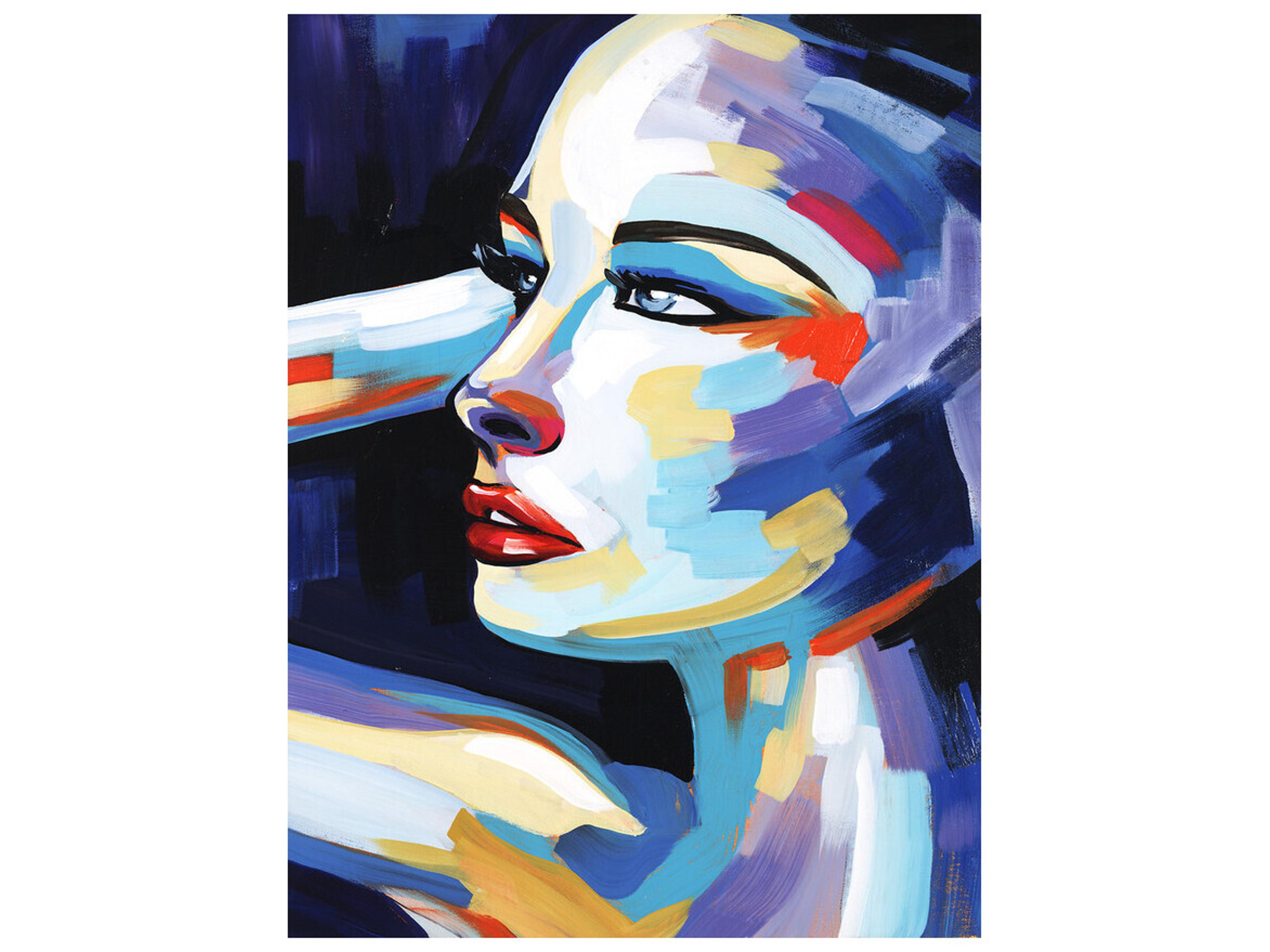 Watching the Eclipse Wall Art