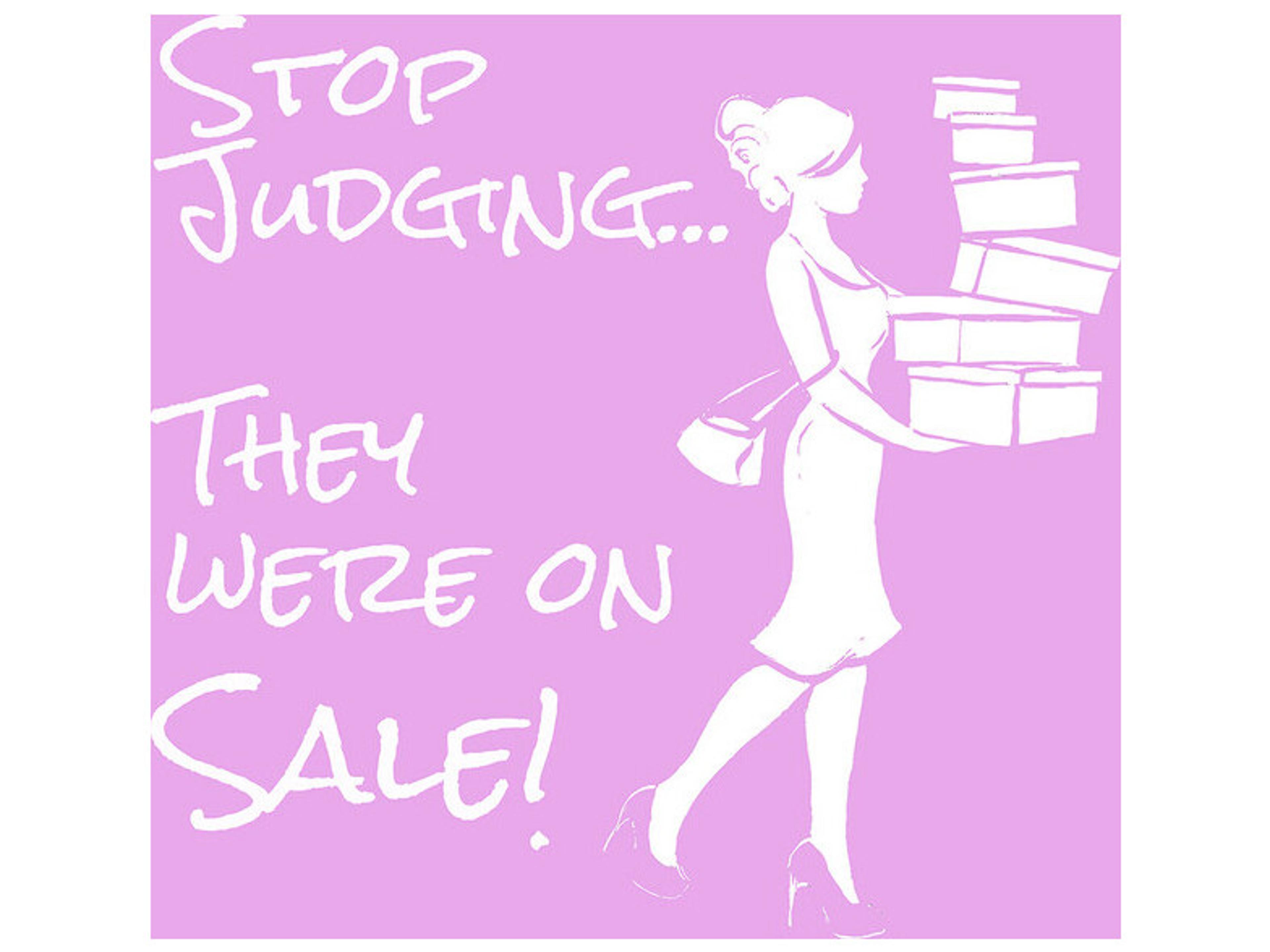 Shop til You Drop III Wall Art