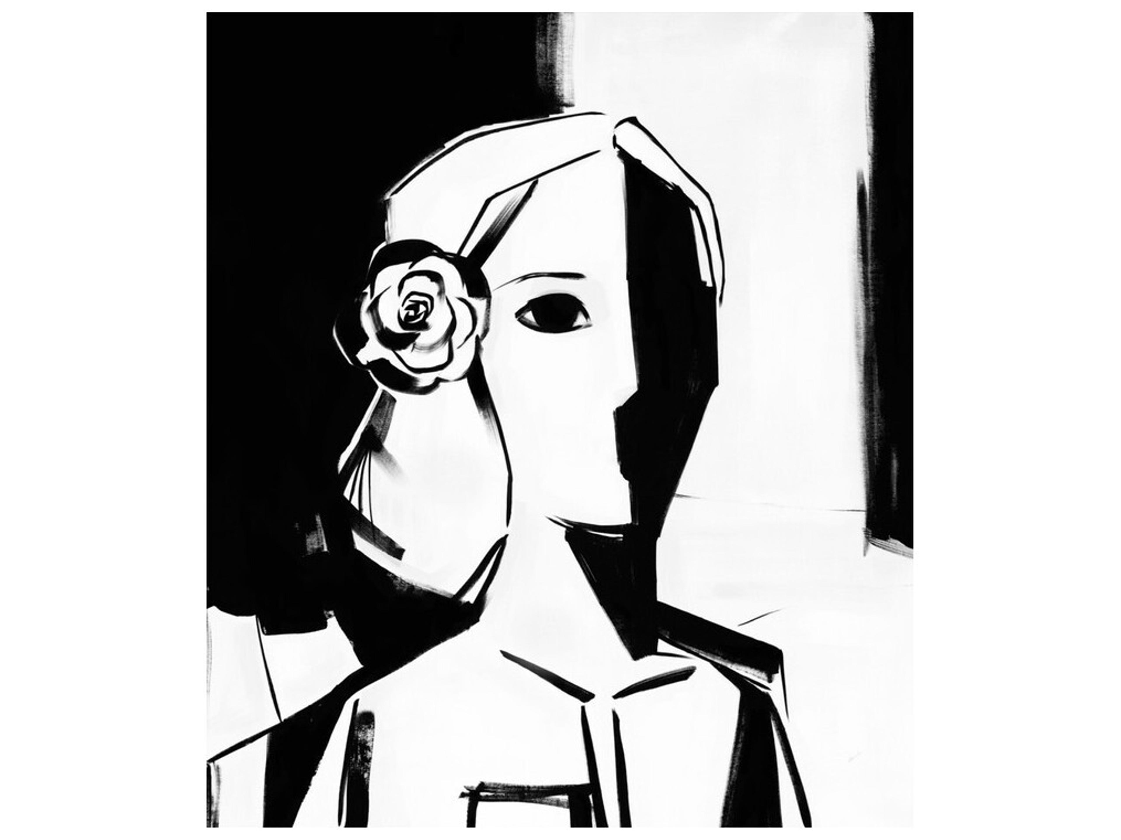 A Face of Chanel Wall Art