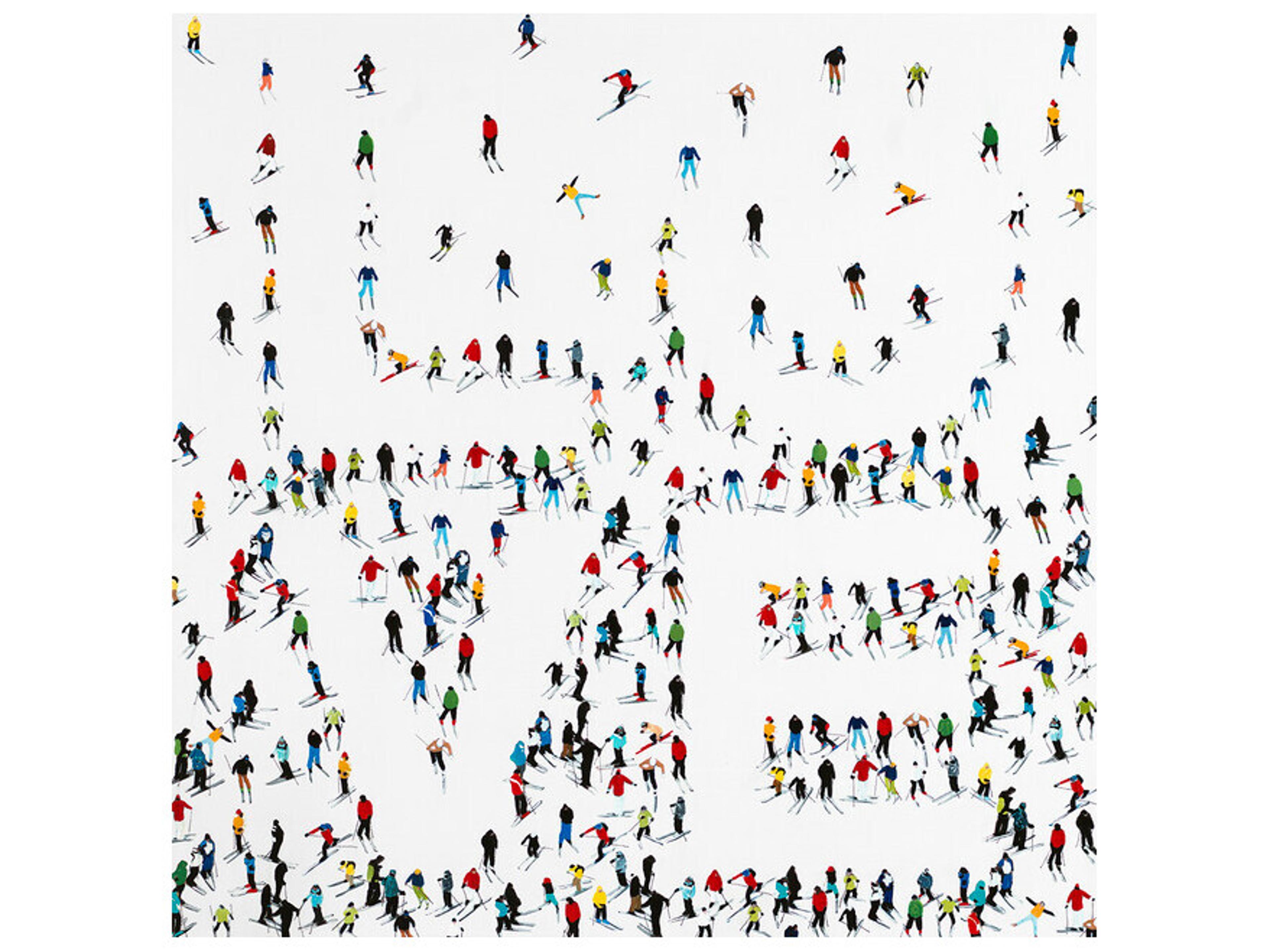 Daleno Love to Ski Wall Art