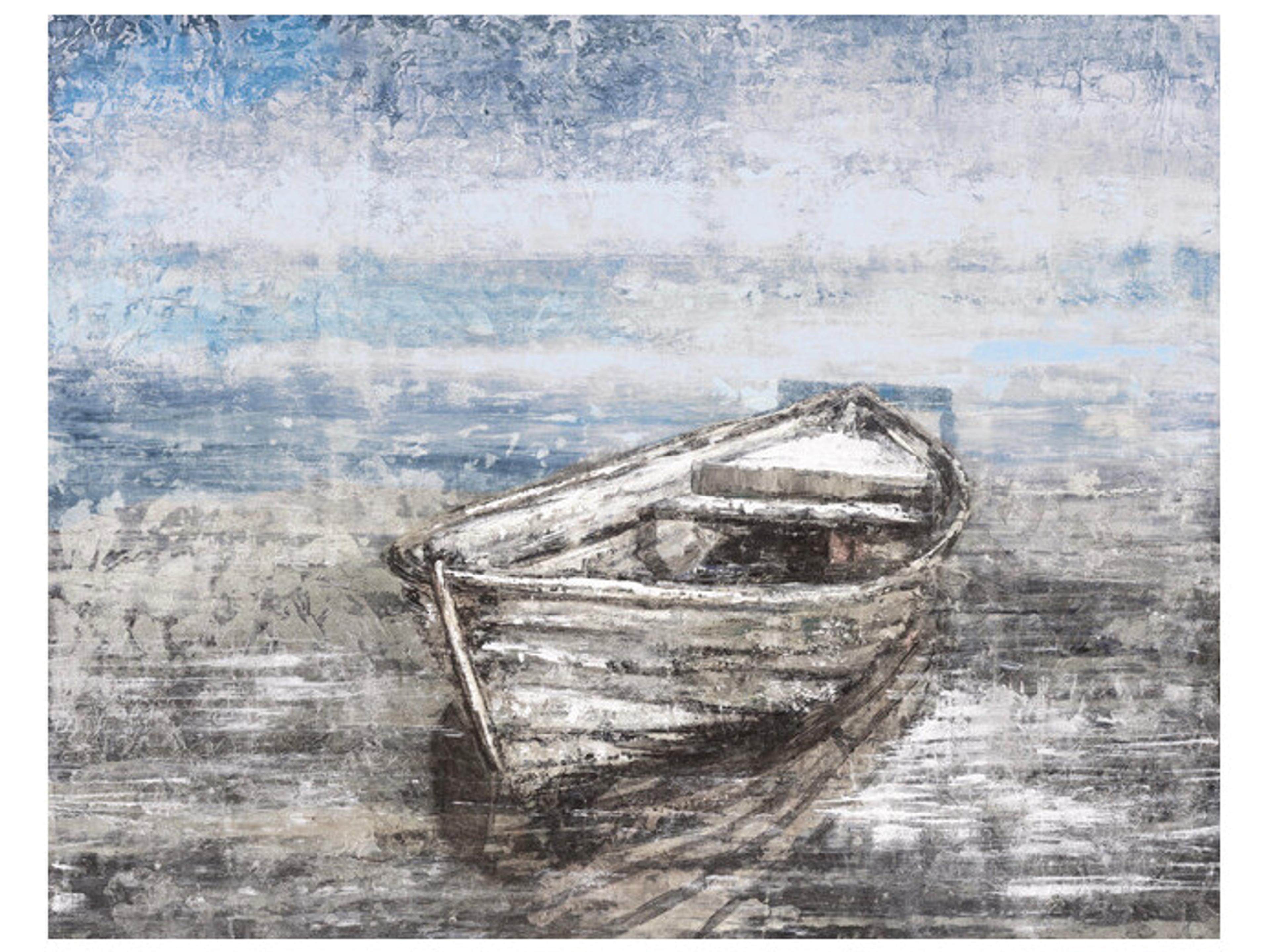 Docked at Point Wall Art