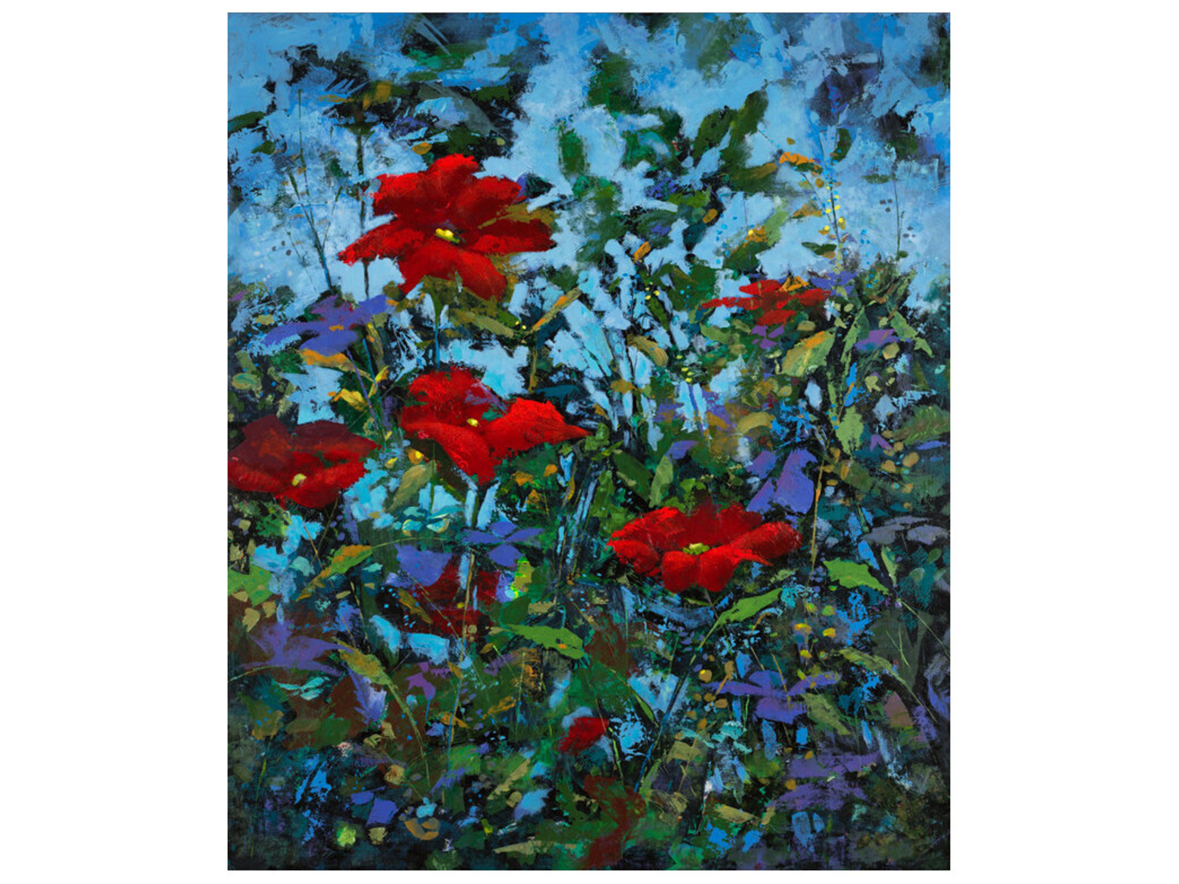 Poised by the Patio Wall Art