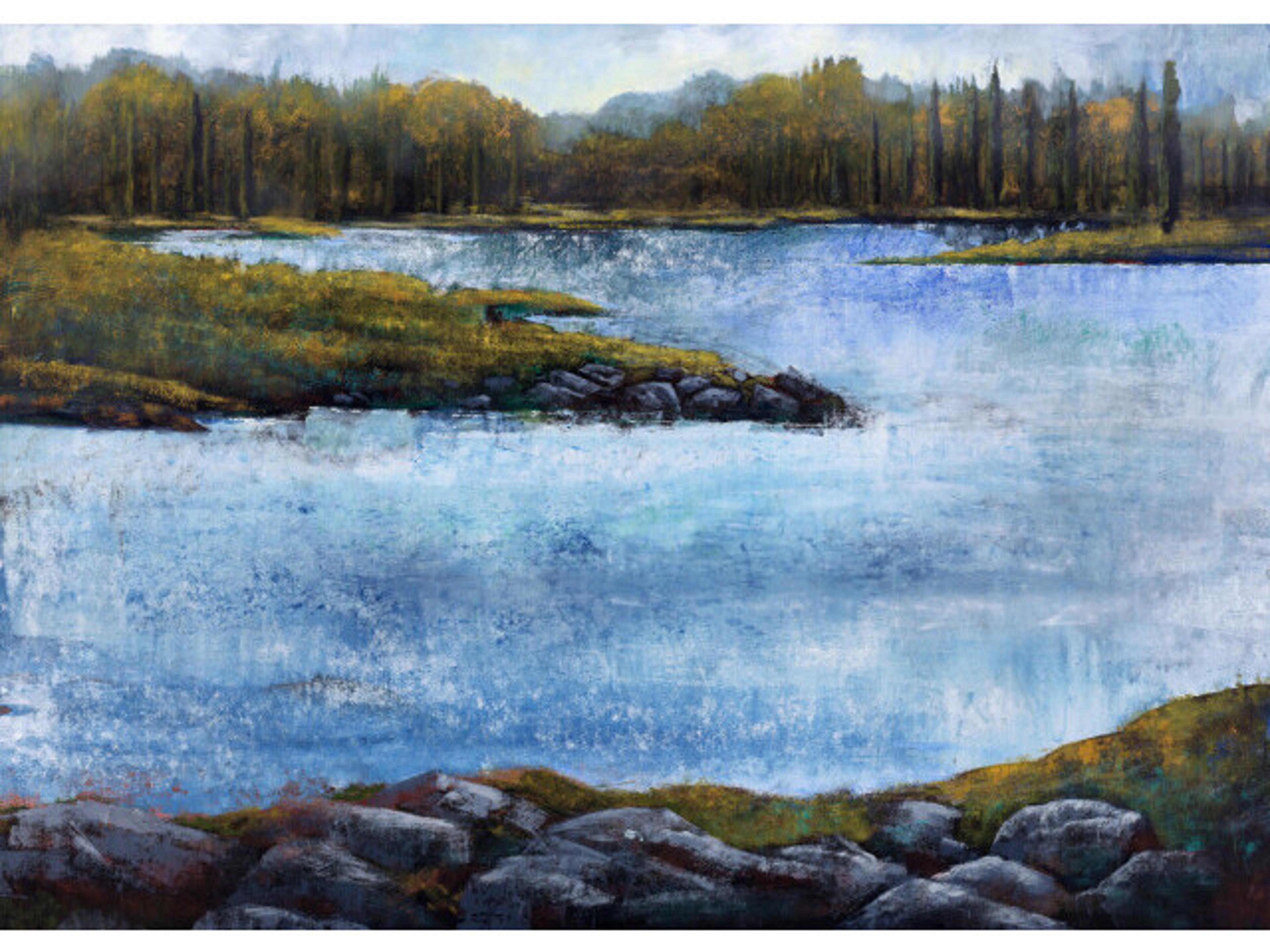 Daleno Lake Peninsula Wall Art