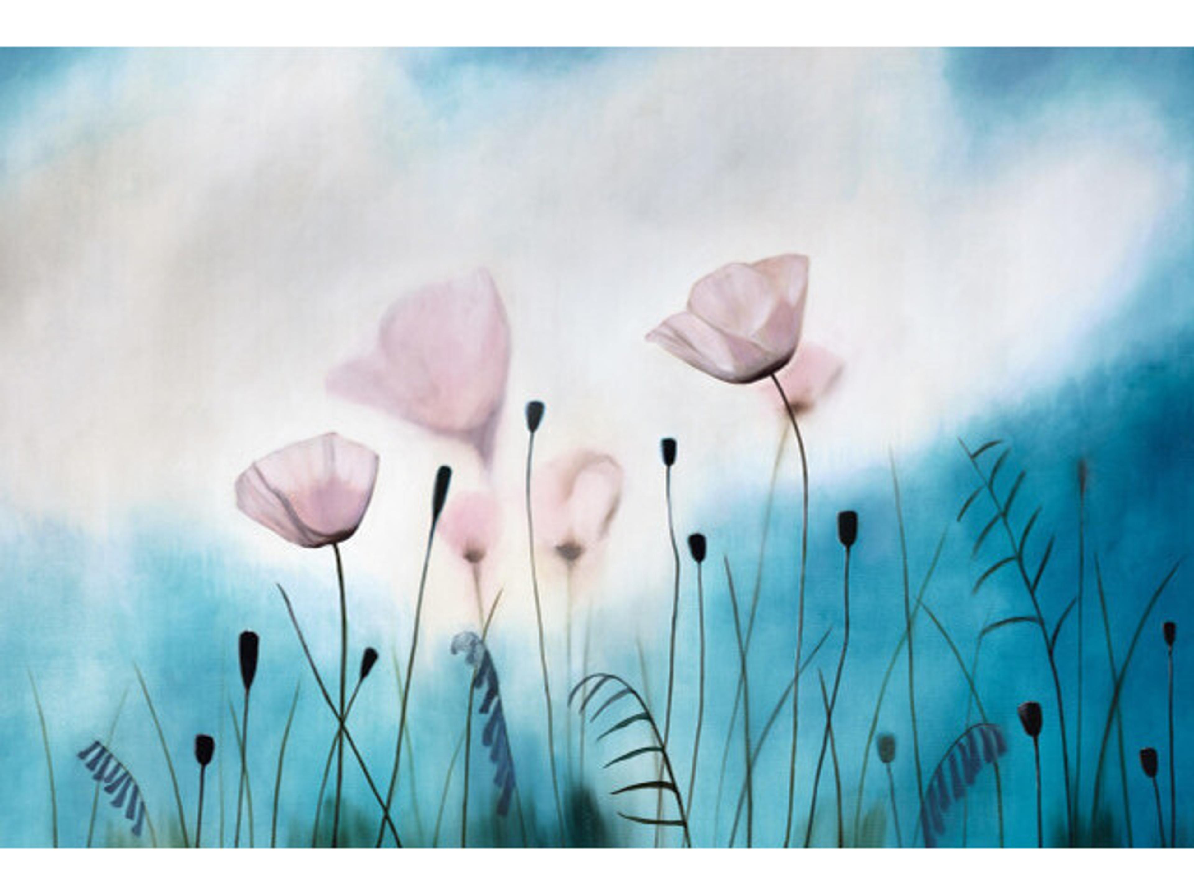 Hazed Petals Wall Art