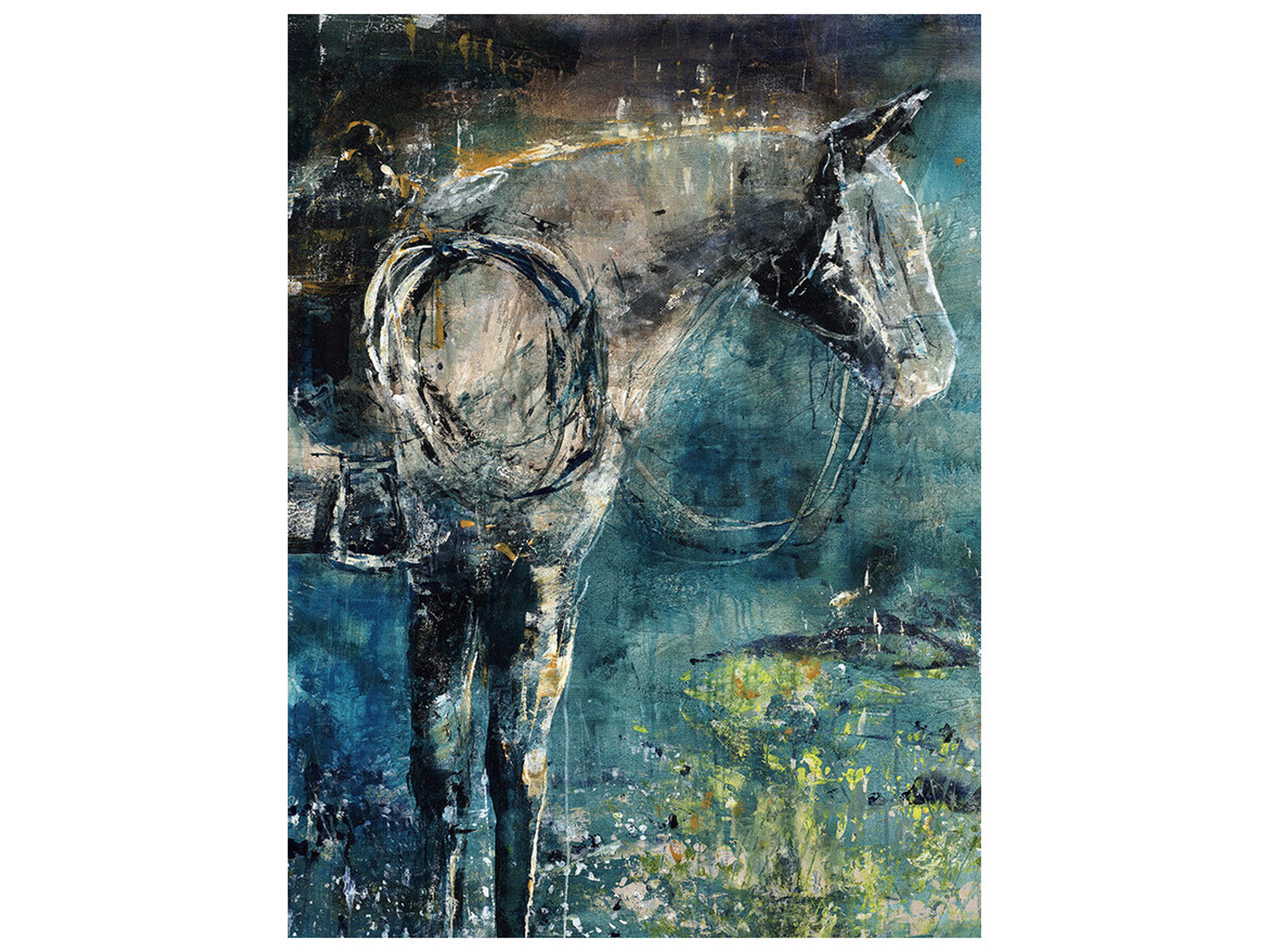 Ride at Dusk Wall Art