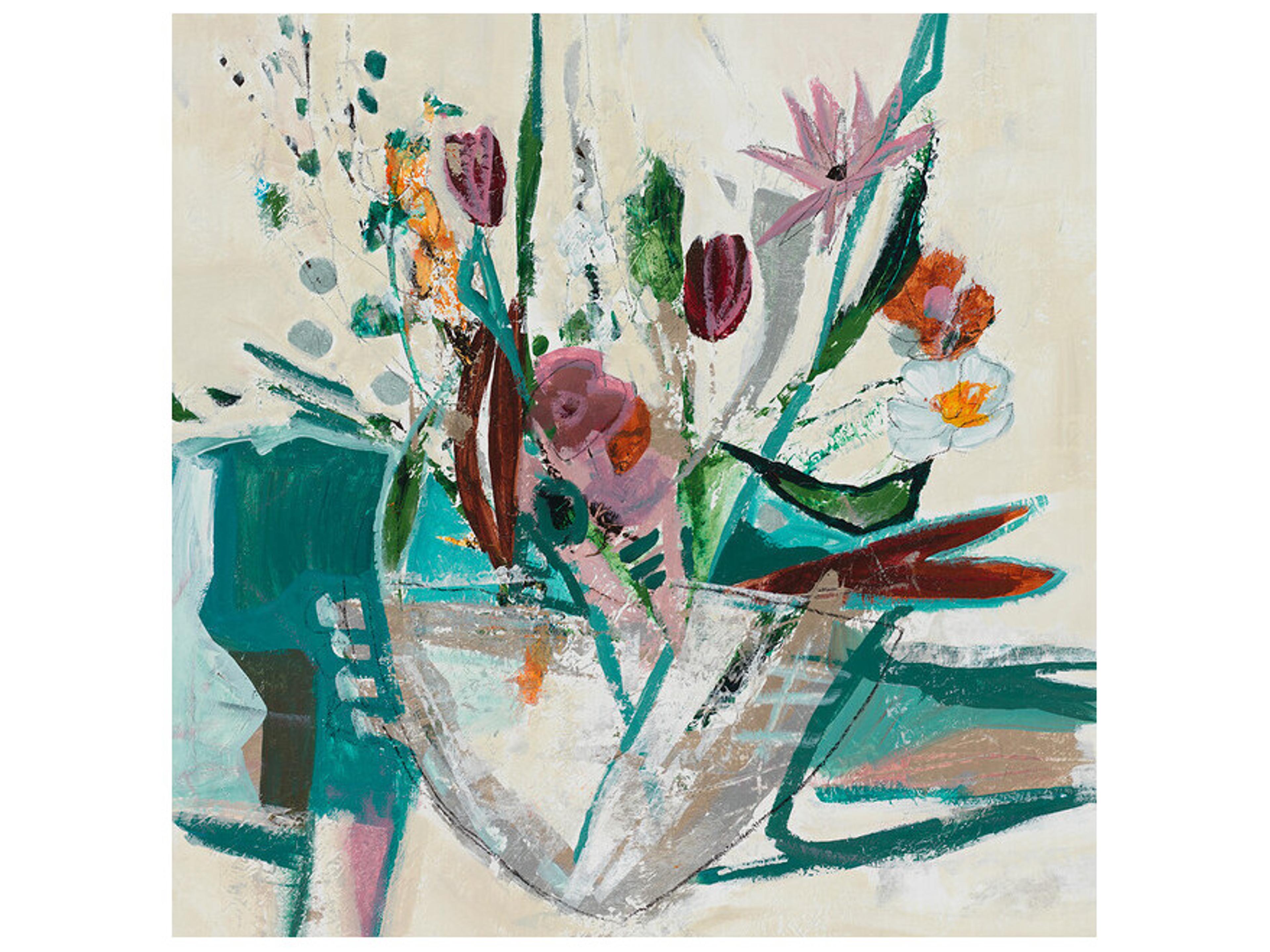 Daleno Flippant Floral II Wall Art