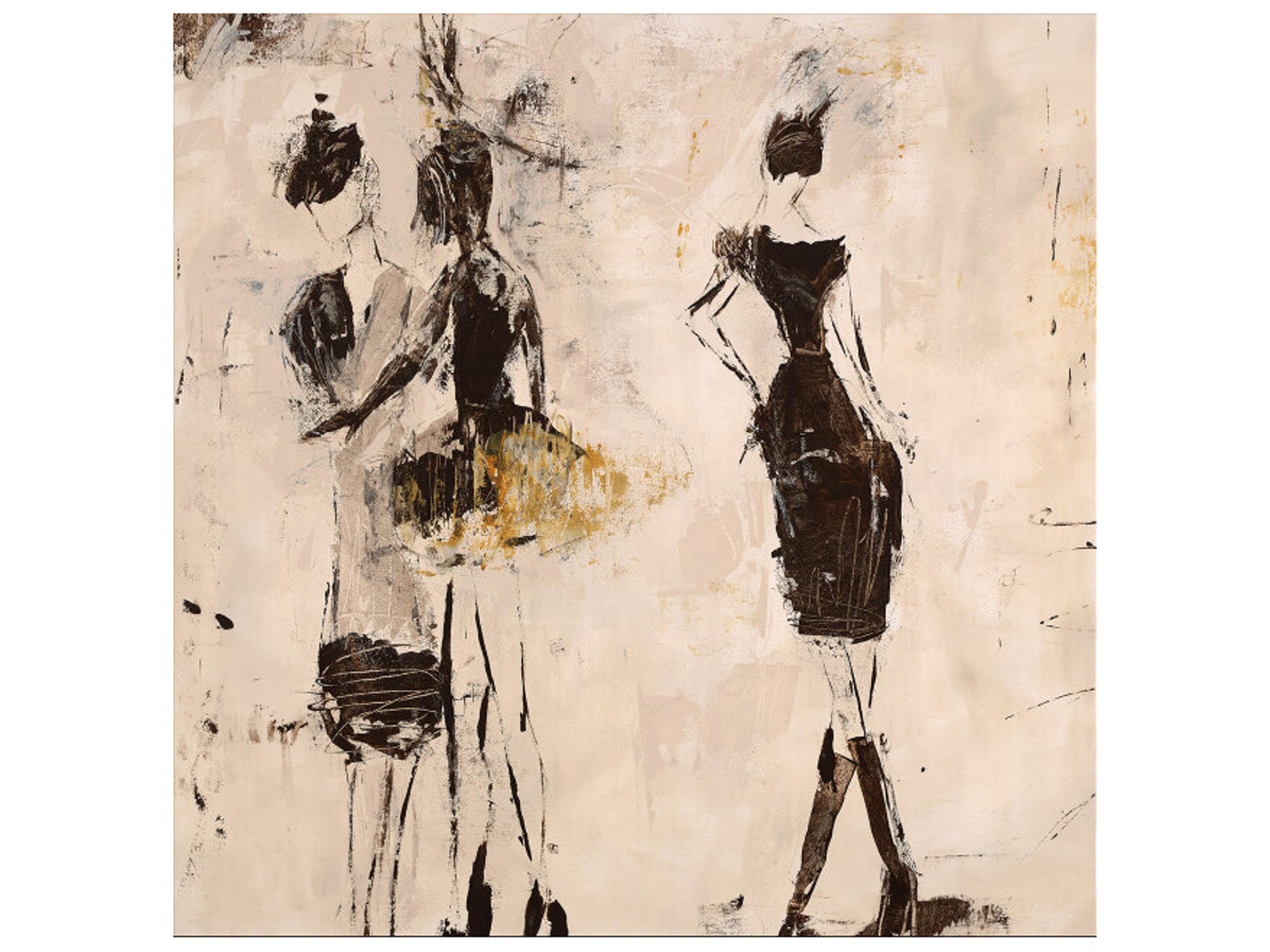 Behind the Curtain I Wall Art