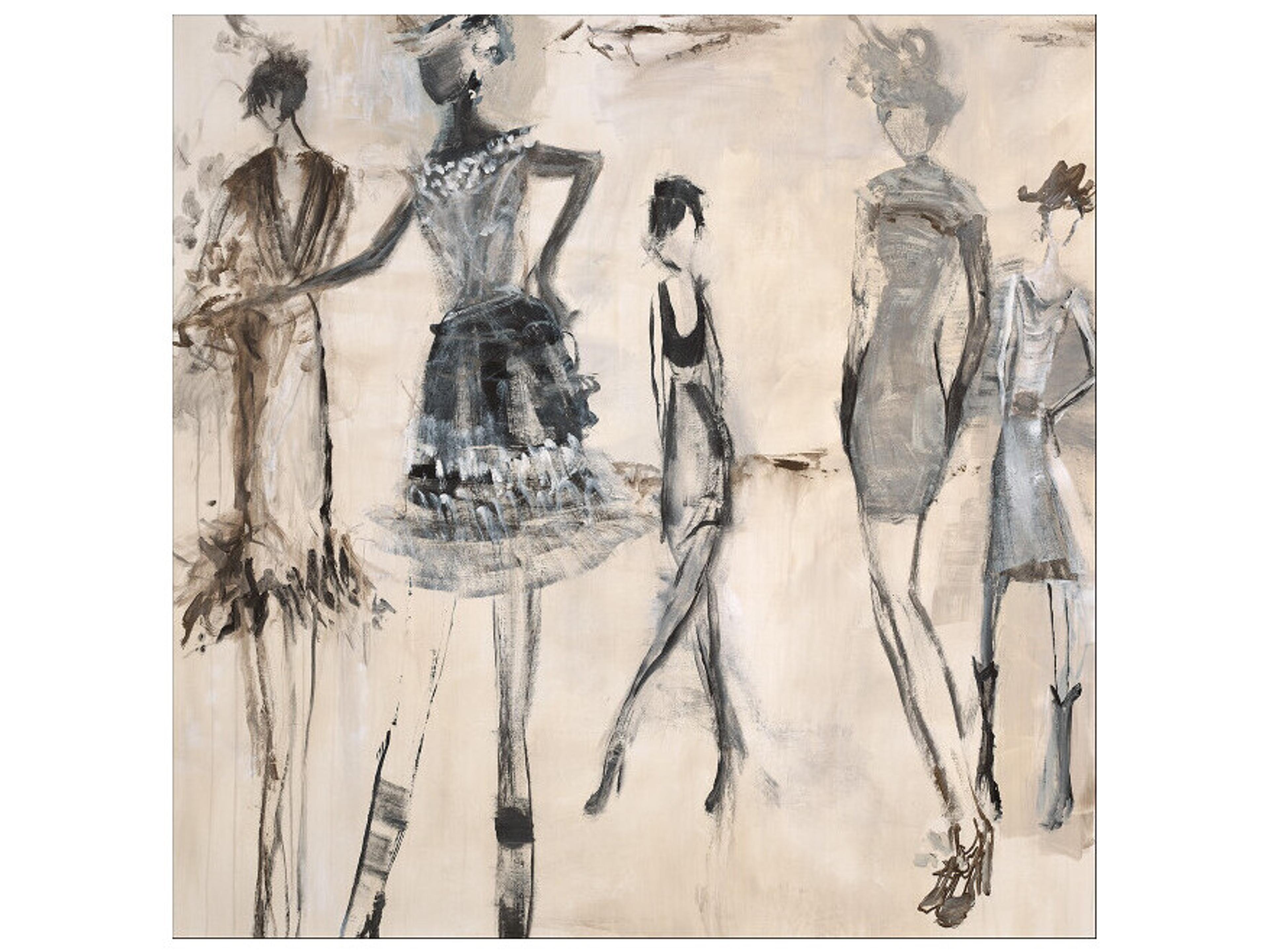 Behind the Curtain II Wall Art