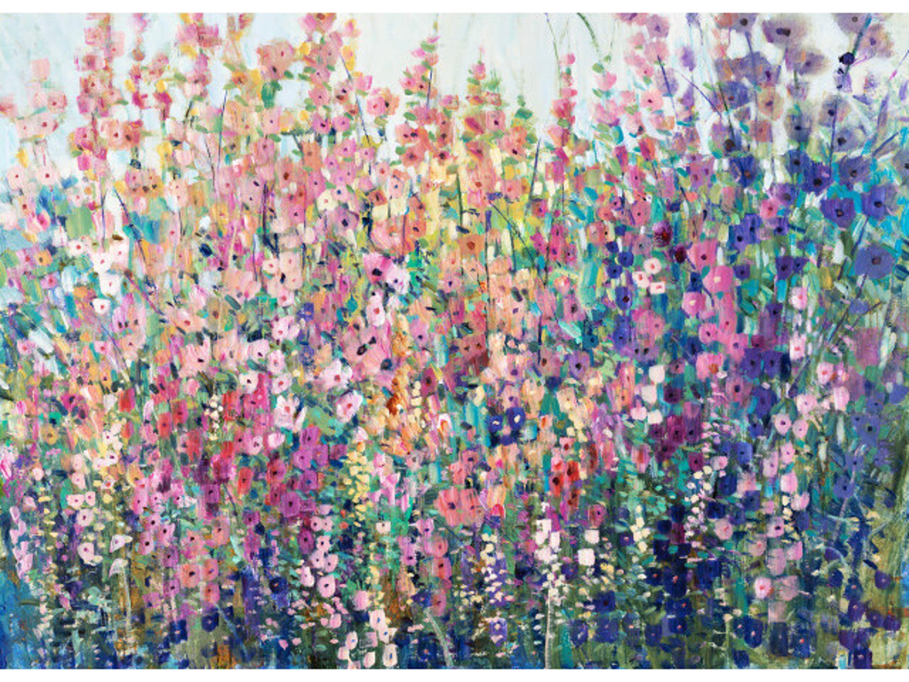 Colliding Color Wall Art