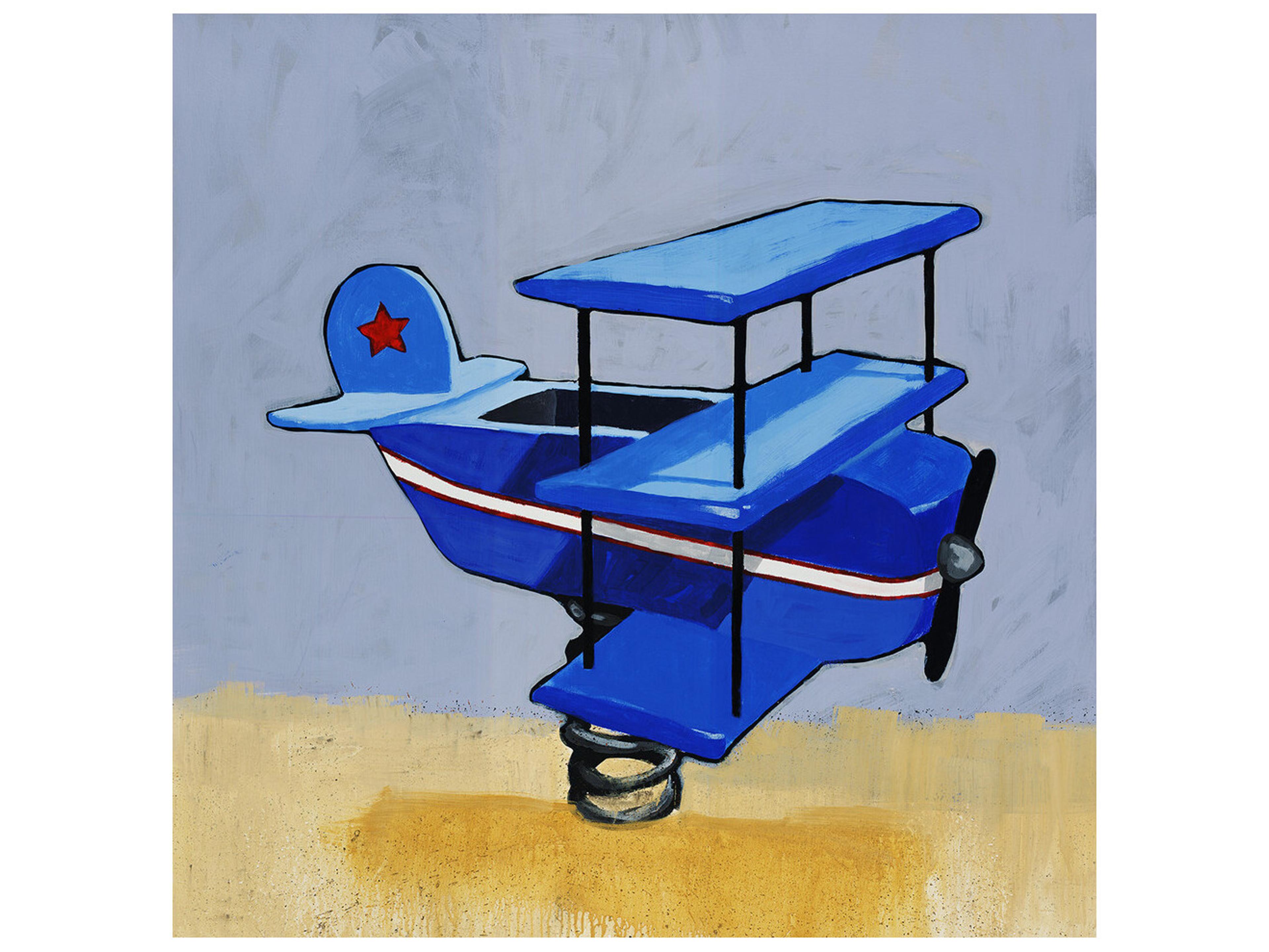 Playground Plane Wall Art