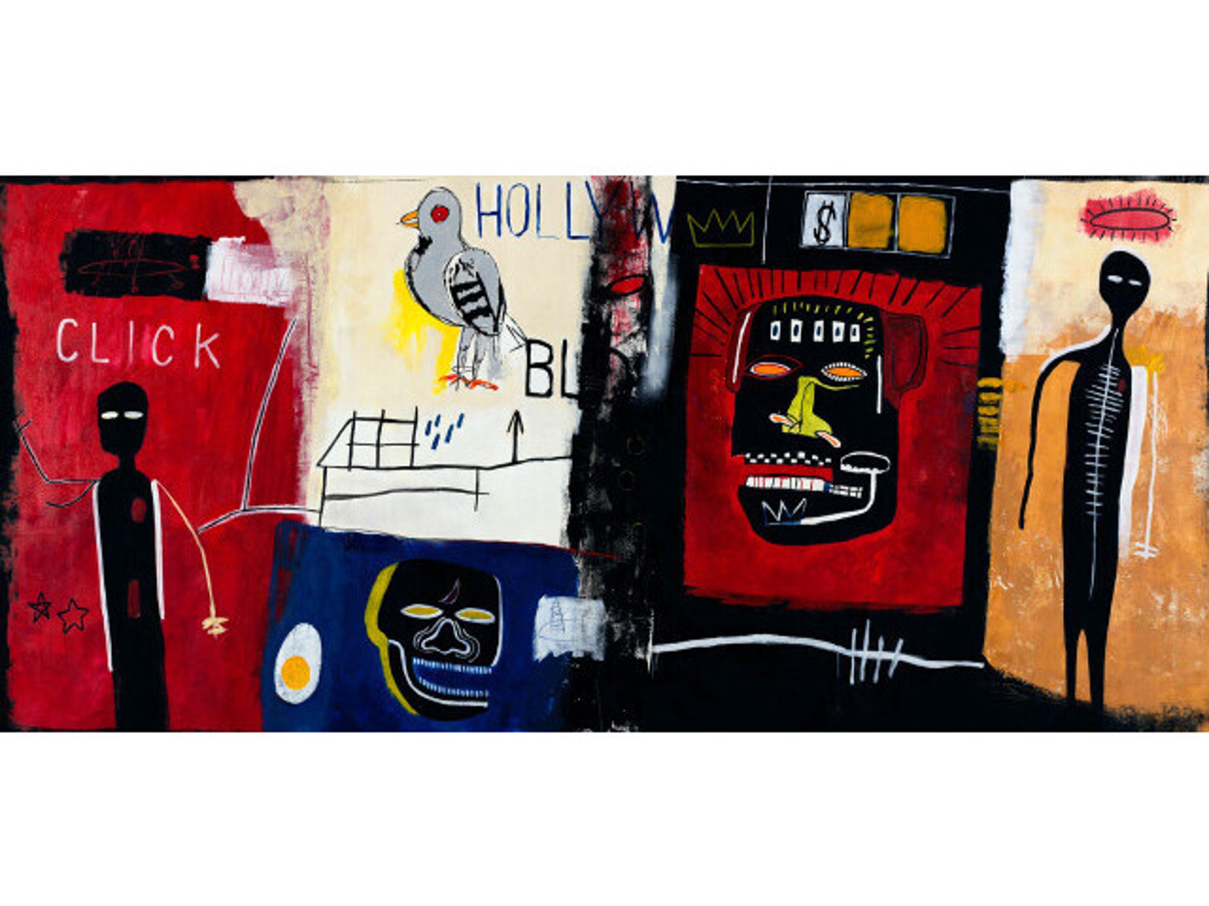 Hollywood Street Characters Wall Art