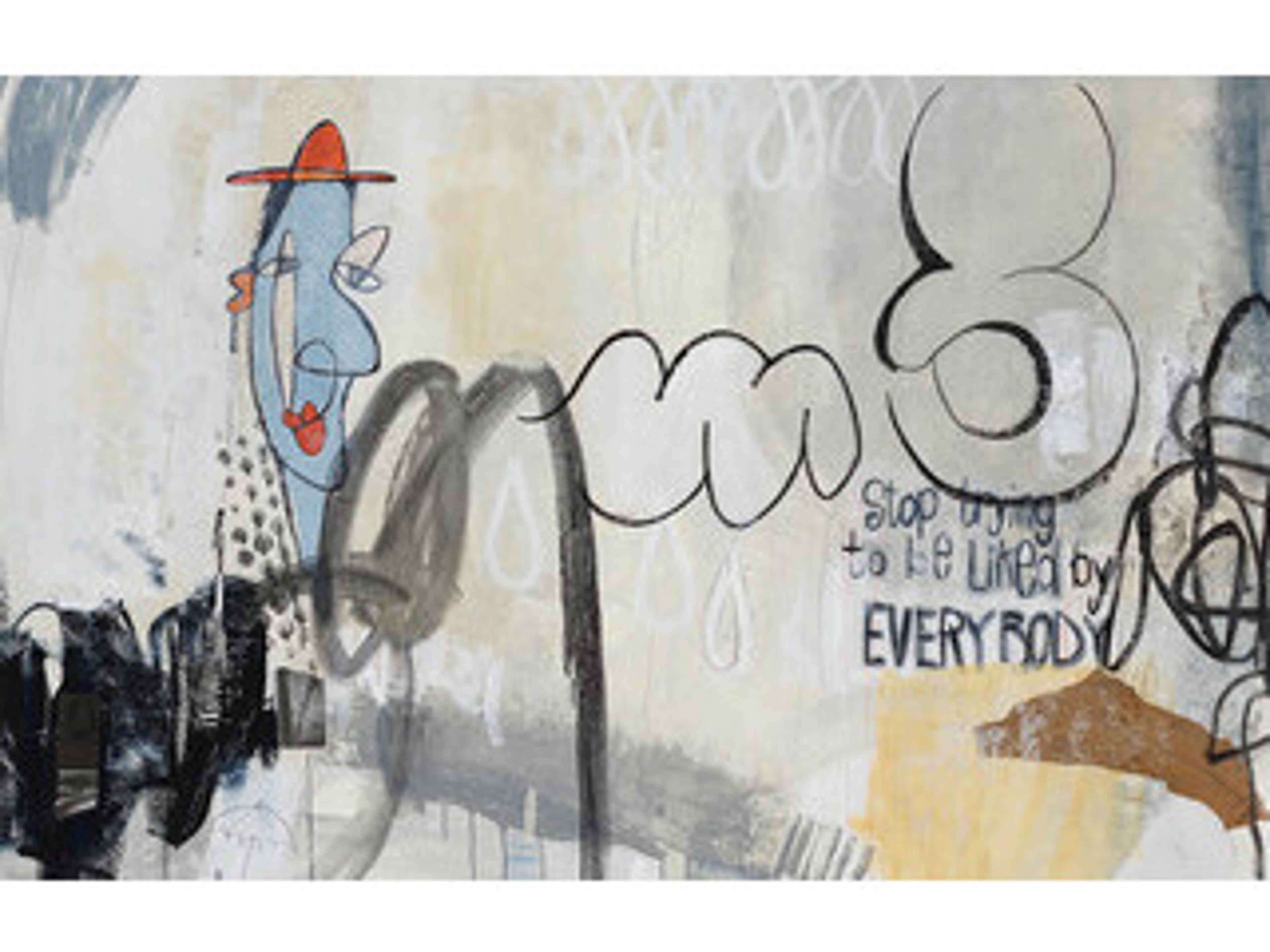 Daleno Trying Too Hard Wall Art