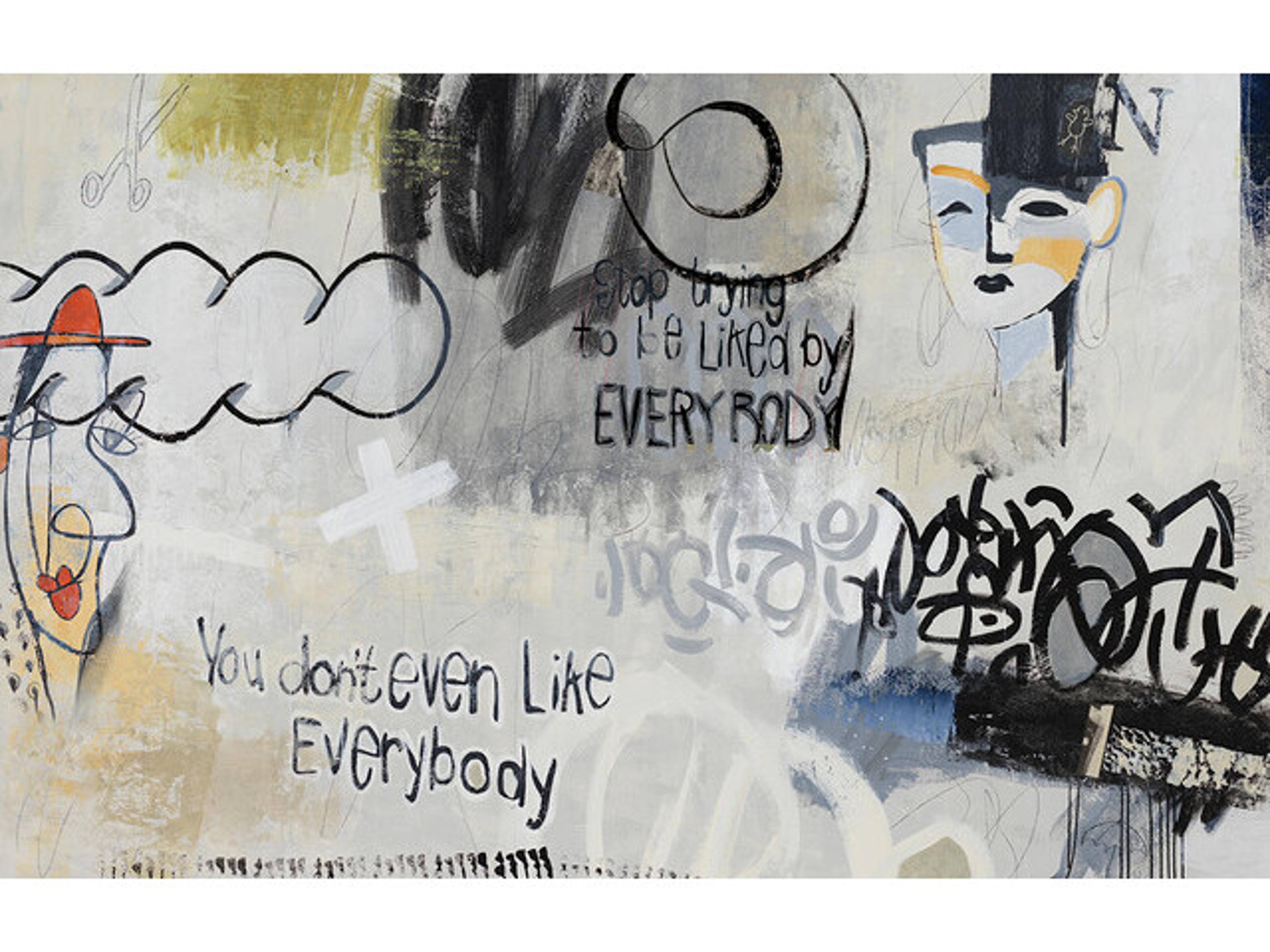 Hard to be Liked Wall Art