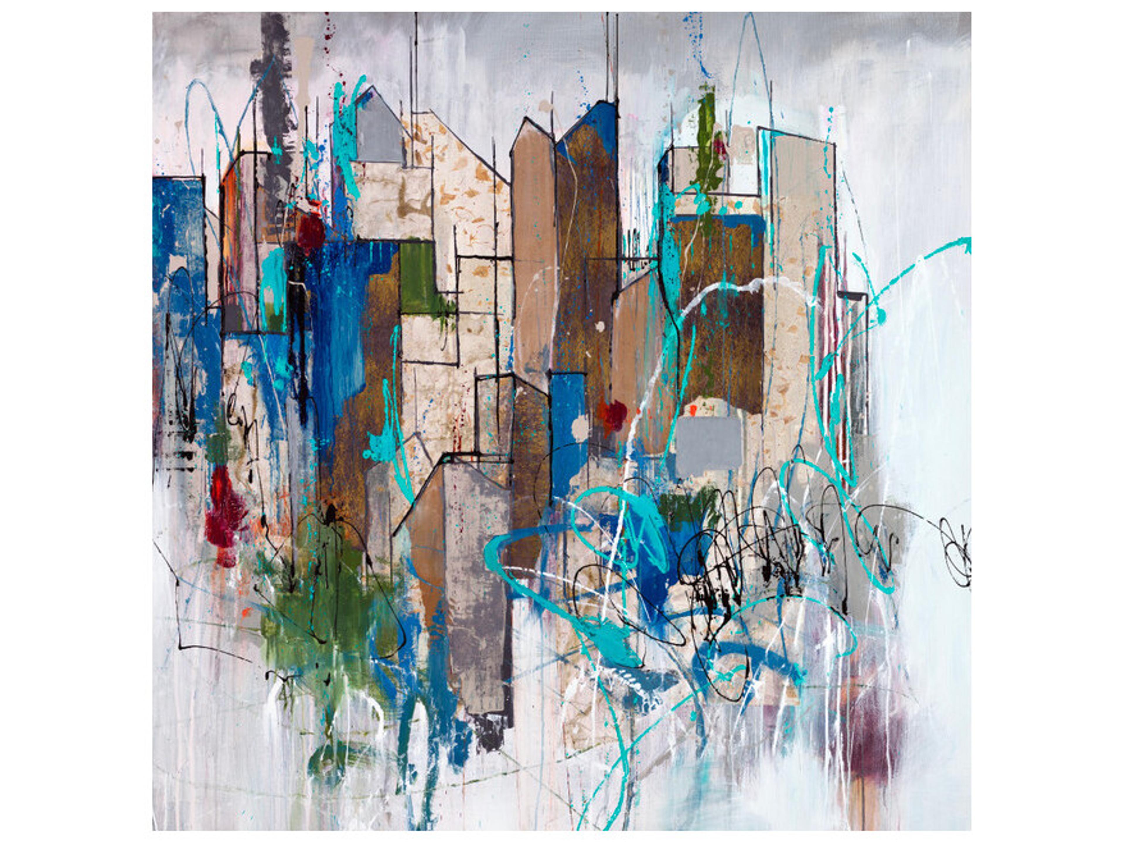 Daleno Building on the Bay Wall Art