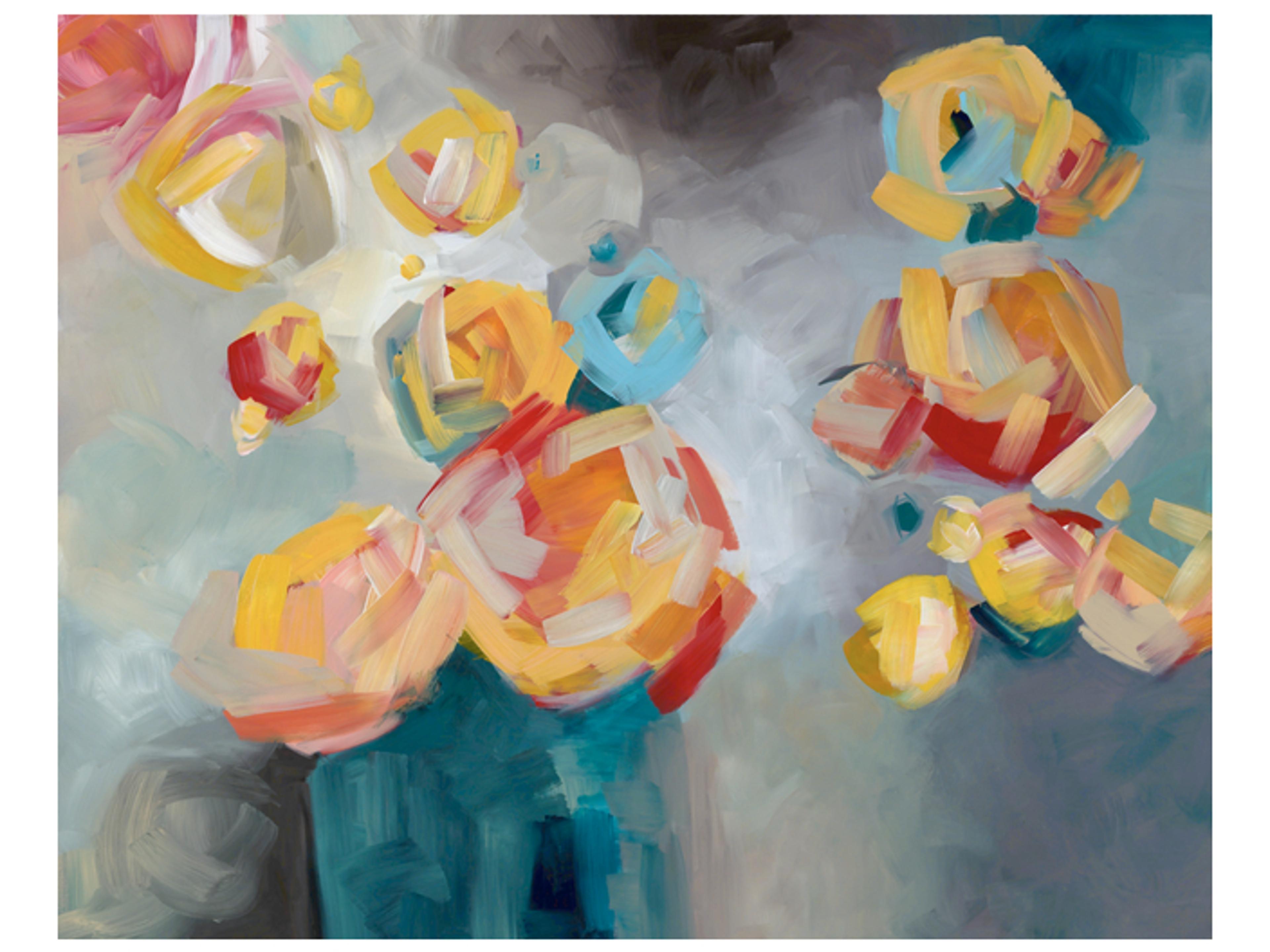 Daleno Cheerful Bouquet I Wall Art