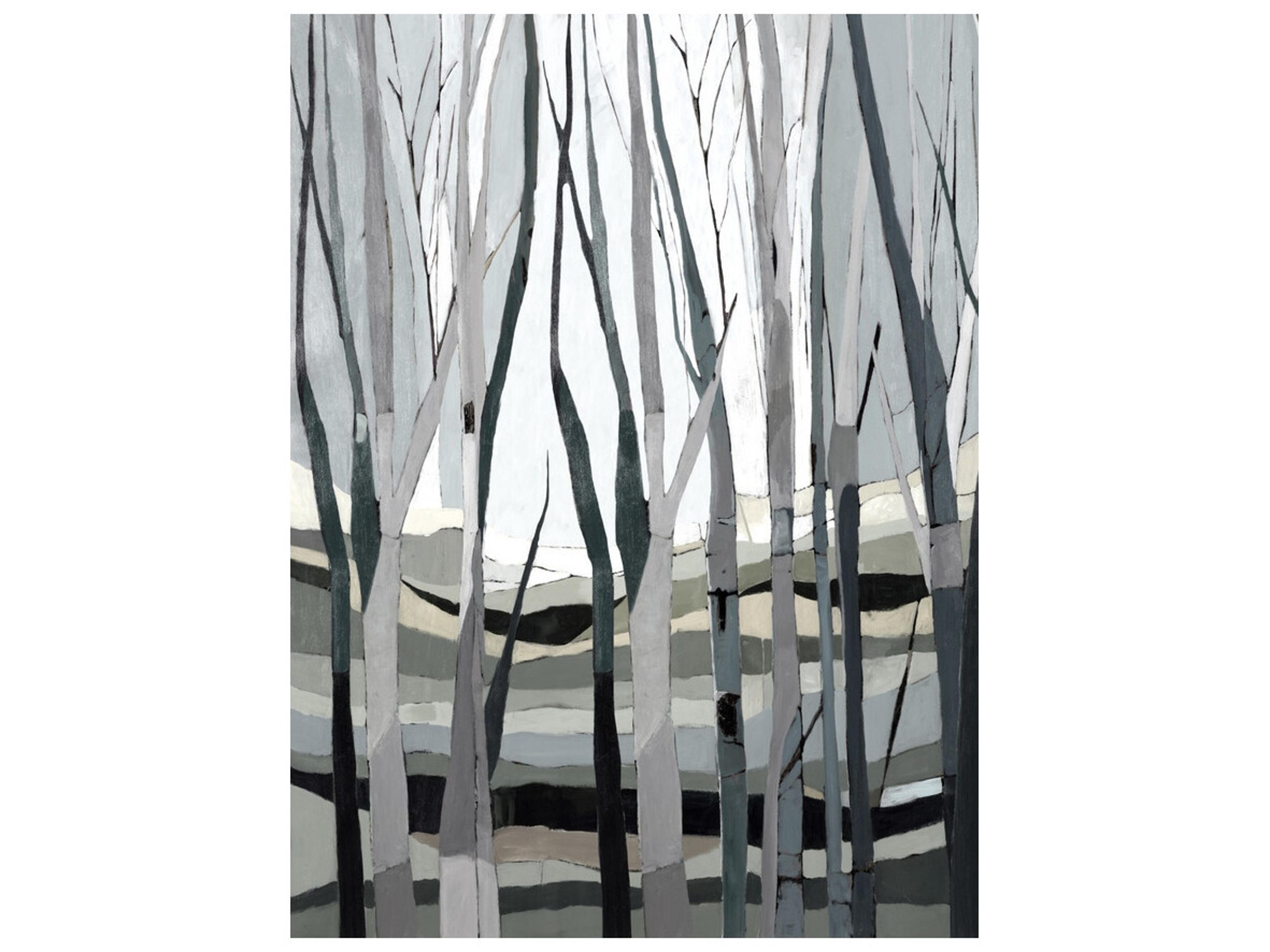 Charcoal Trees Wall Art