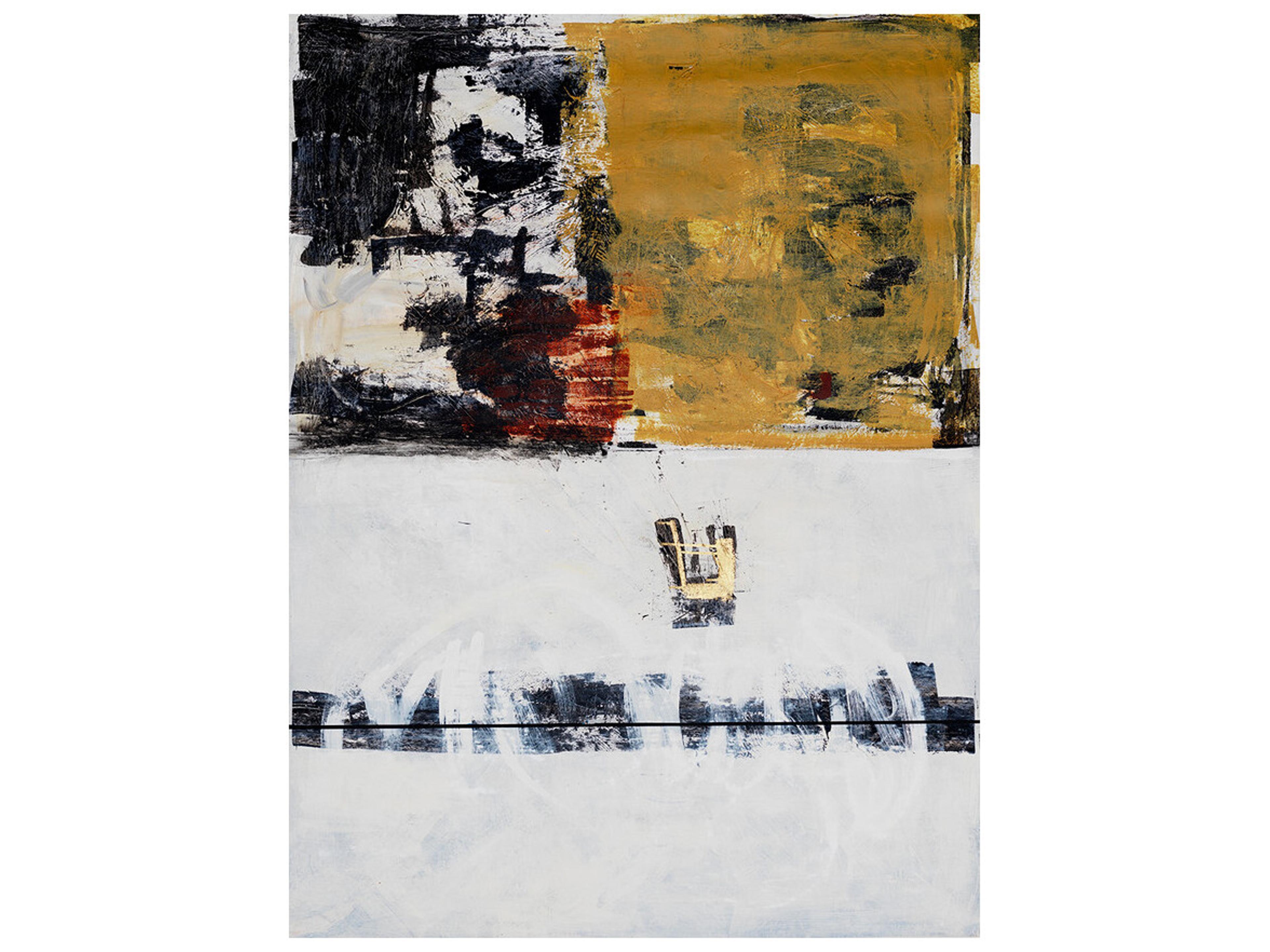 Golden Lock Wall Art