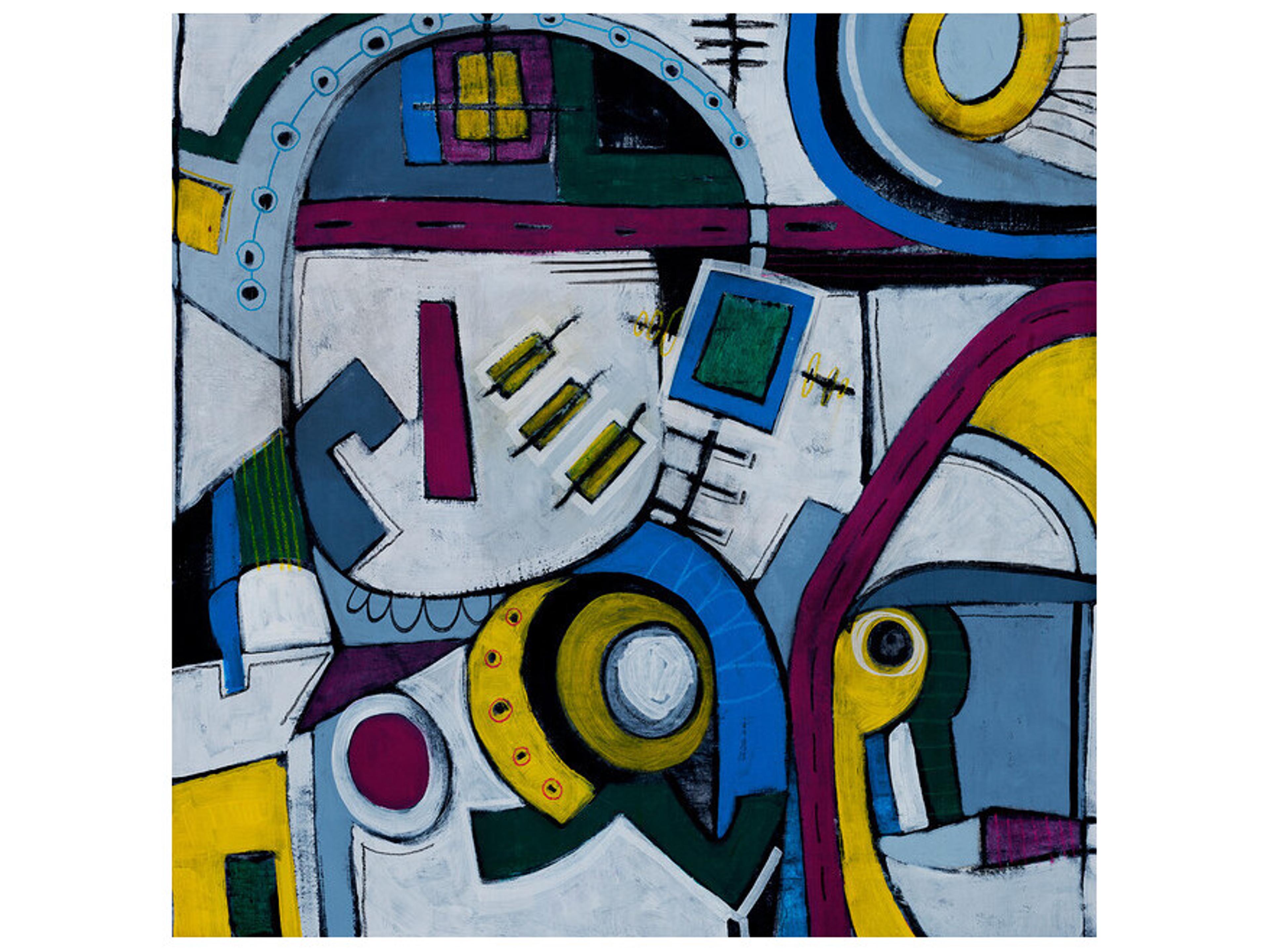 Frantic Fun House Wall Art