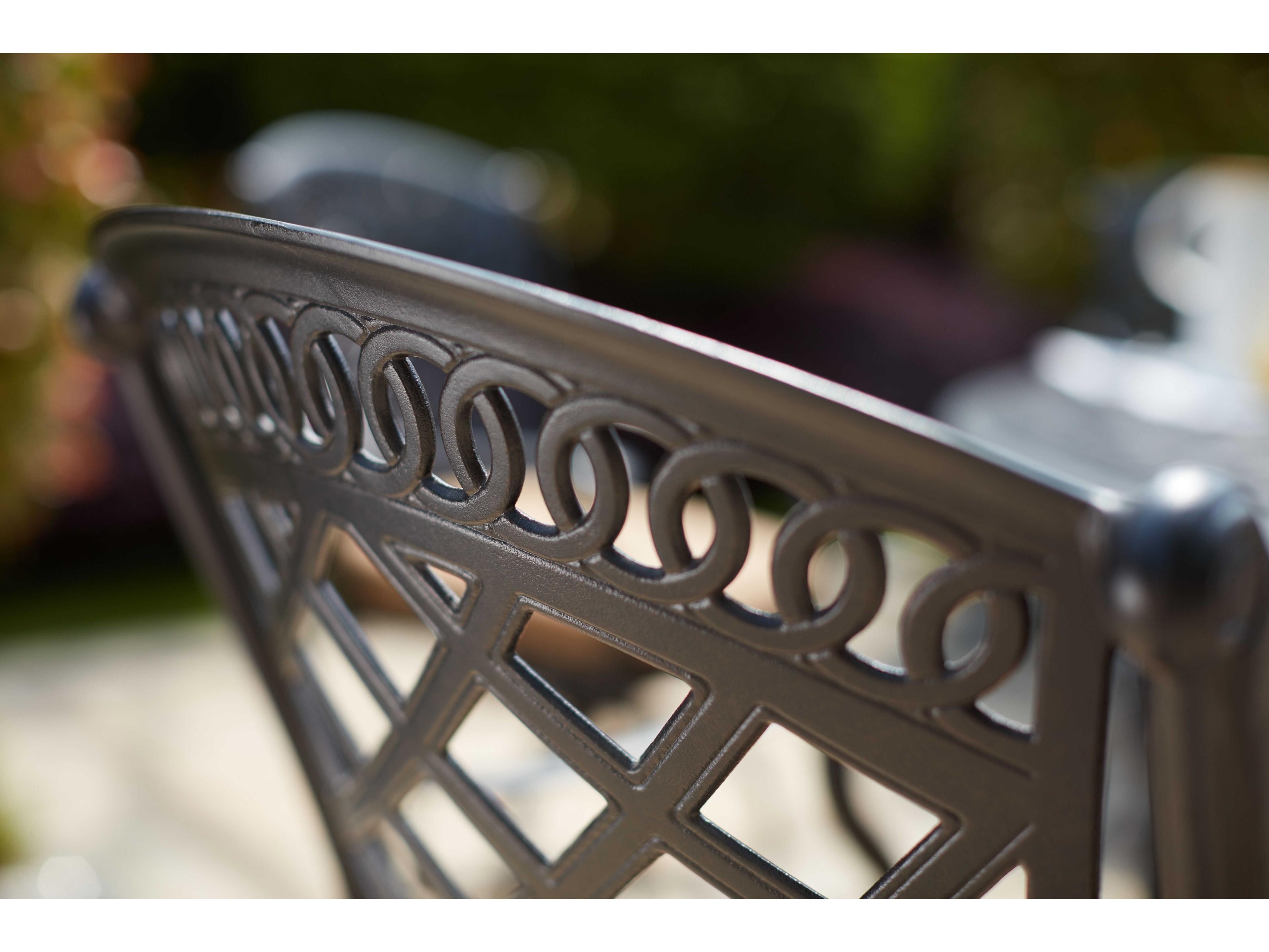 Darlee Outdoor Living Sedona Cast Aluminum Antique Bronze 11 Piece Dining Set