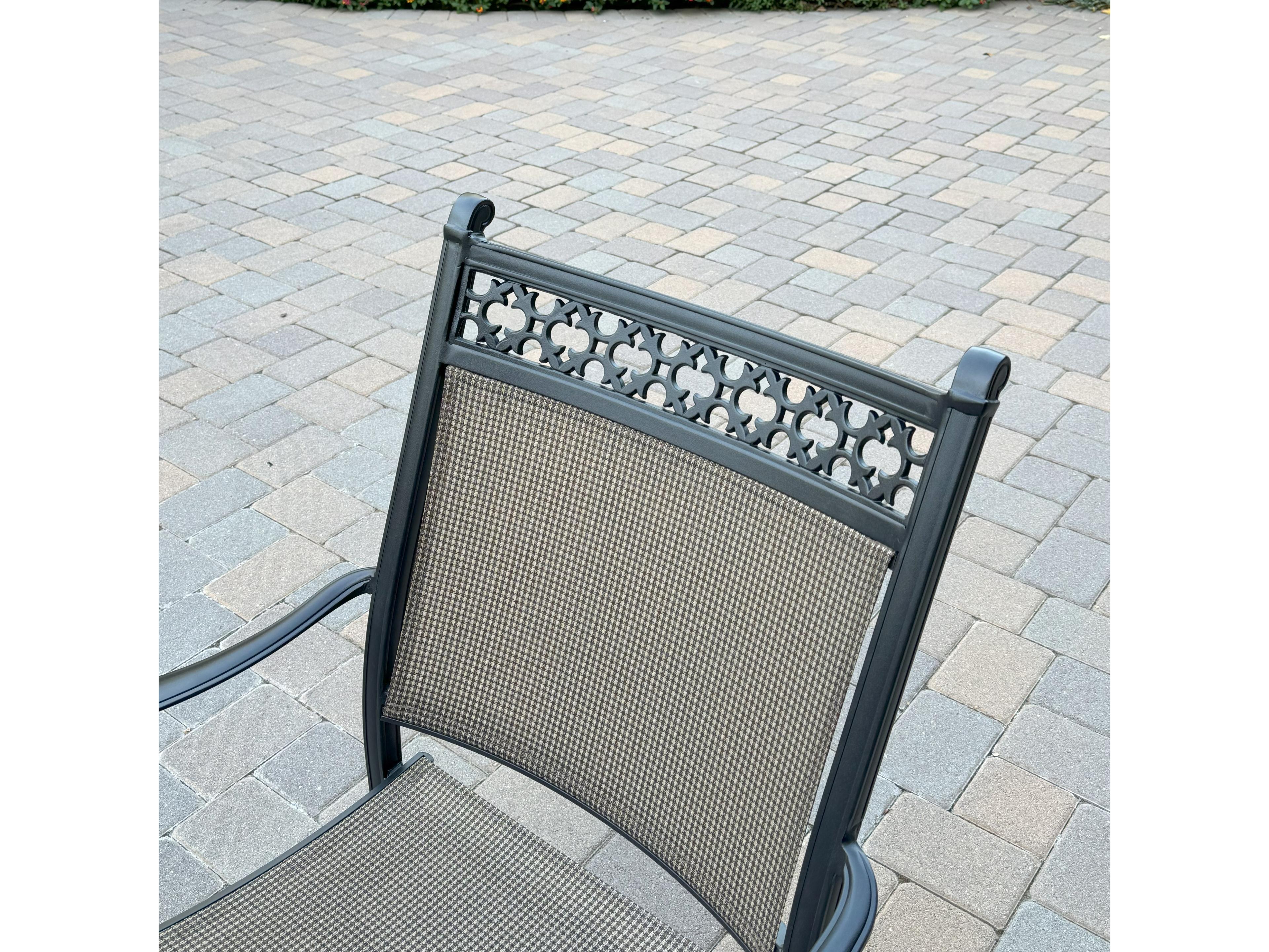 Darlee Outdoor Living Mountain View Cast Aluminum 9-Piece Patio Dining Set