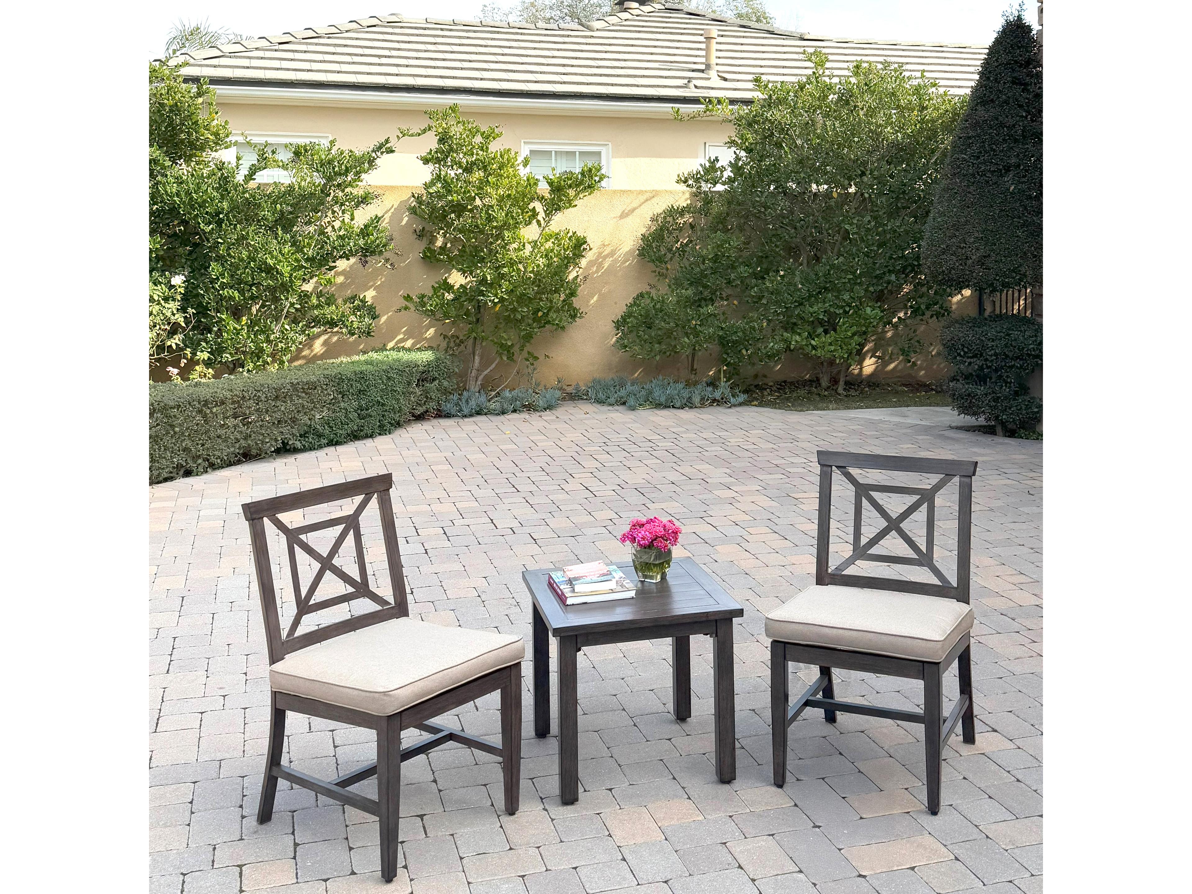 Atlantis Aluminum 3-Piece Patio Conversation Set