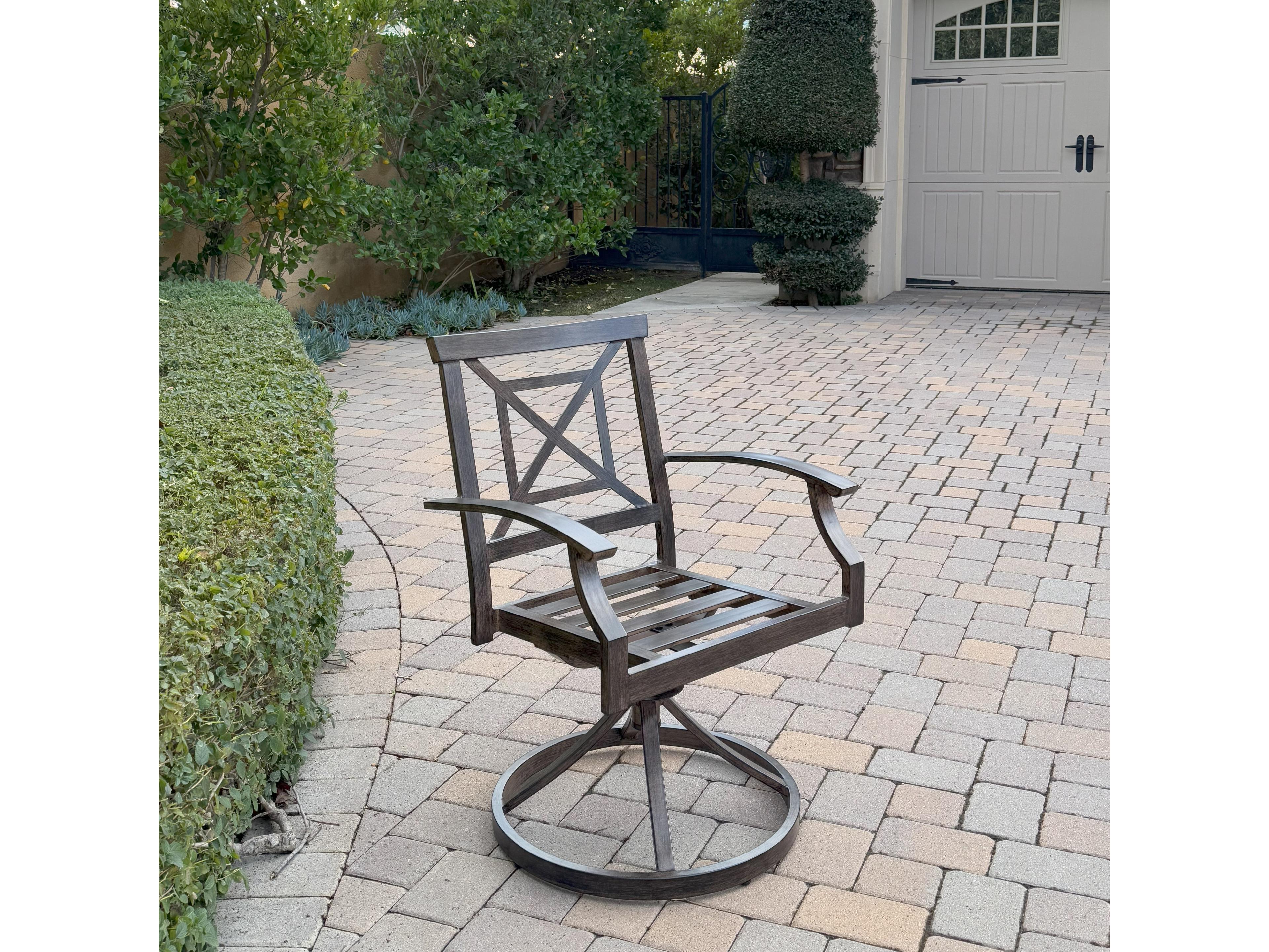 Darlee Outdoor Living Atlantis Aluminum 3-Piece Patio Conversation Set