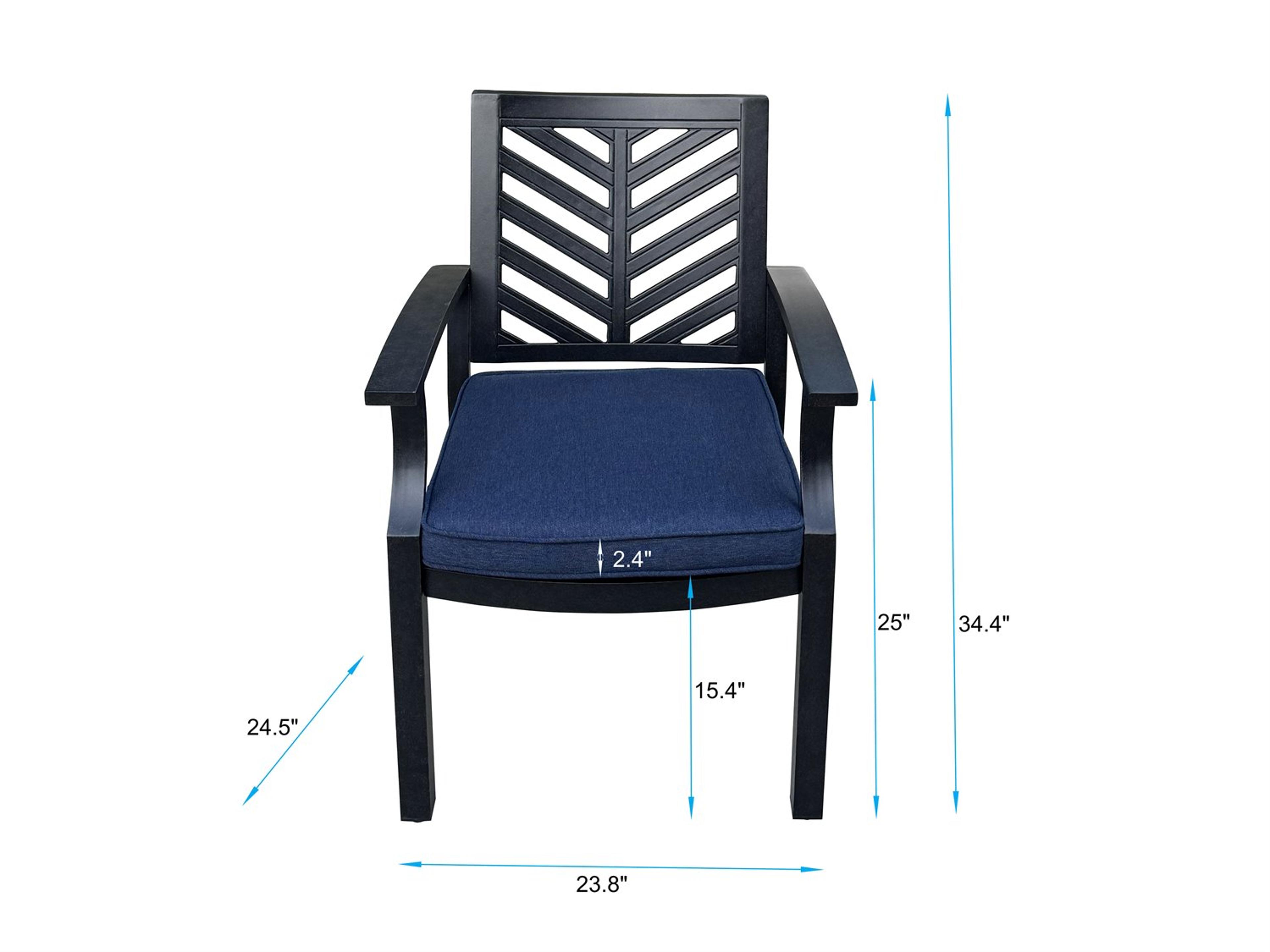 Darlee Outdoor Living Palm Springs Antique Bronze Aluminum Dining Set