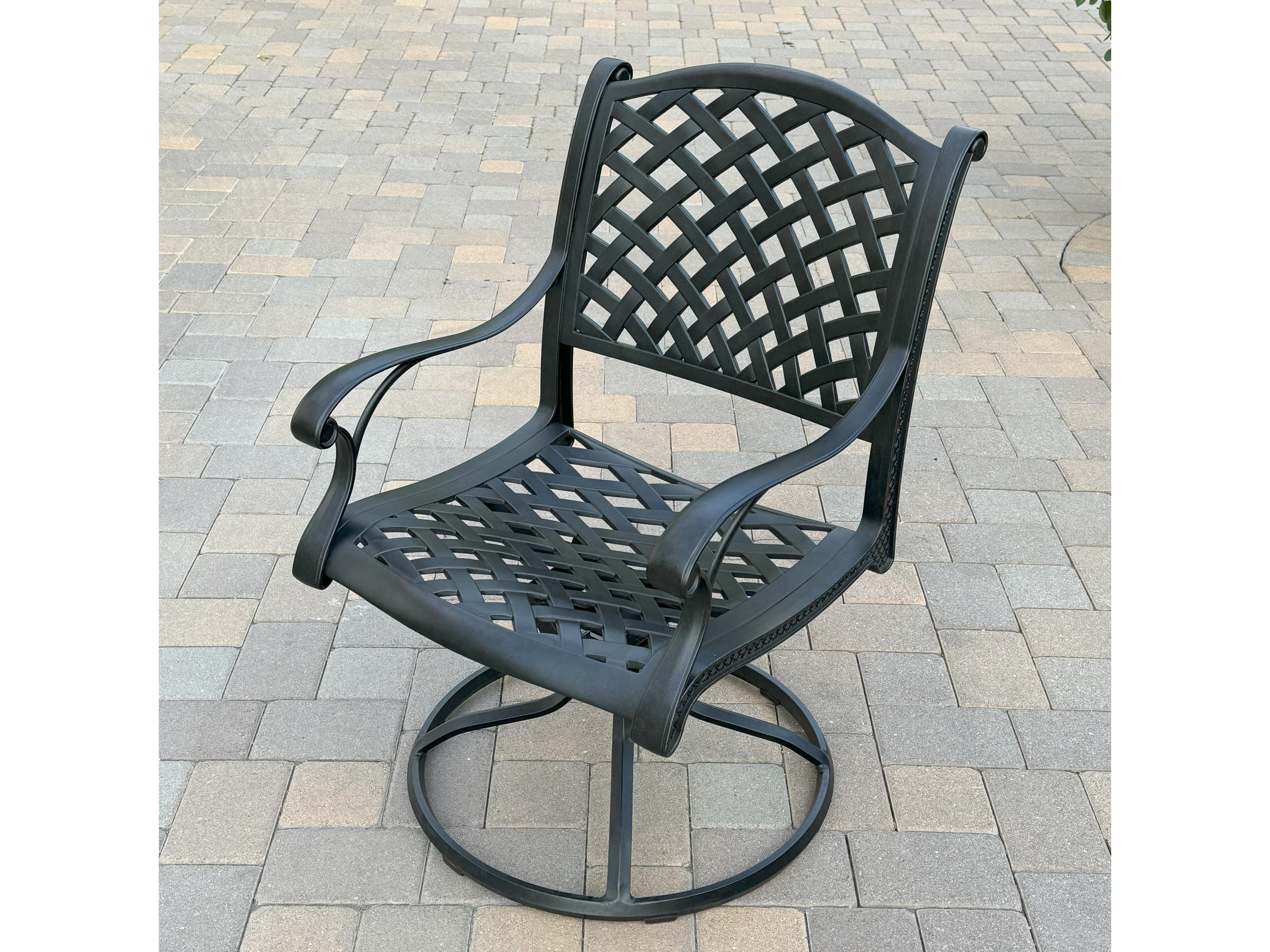 Darlee Outdoor Living Nassau Cast Aluminum 10-Piece Patio Dining Set