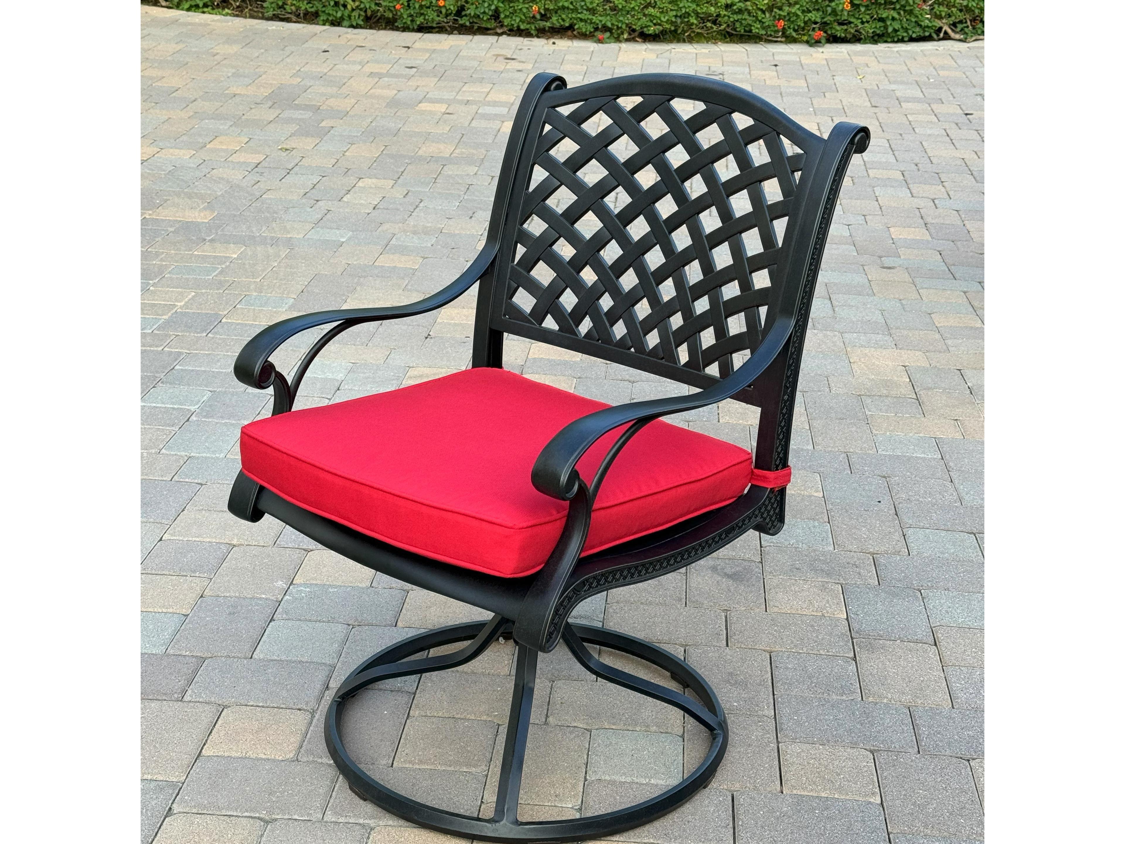 Darlee Outdoor Living Nassau Cast Aluminum 9-Piece Patio Dining Set