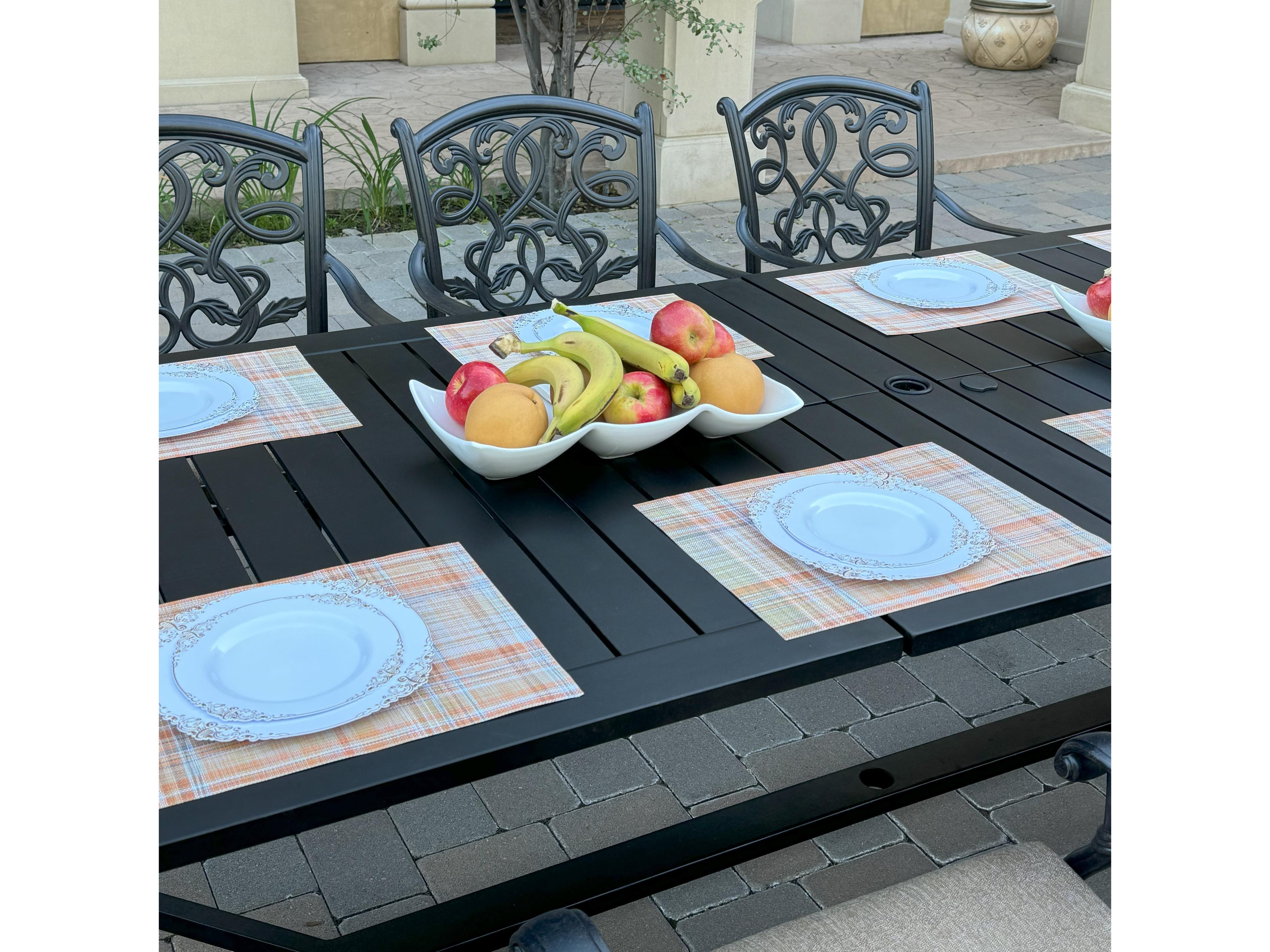 Darlee Outdoor Living Santa Monica Cast Aluminum 11-Piece Dining Set