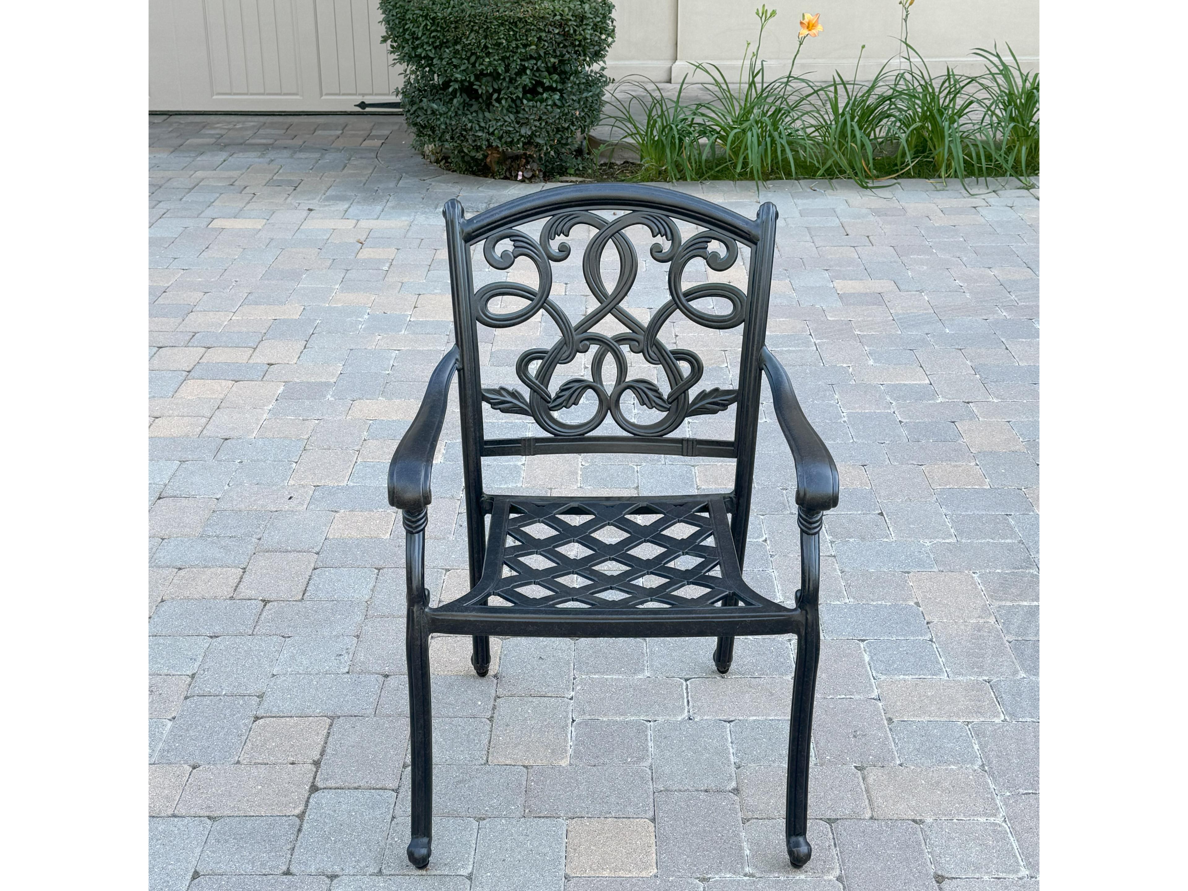 Darlee Outdoor Living Santa Monica Cast Aluminum 11-Piece Dining Set