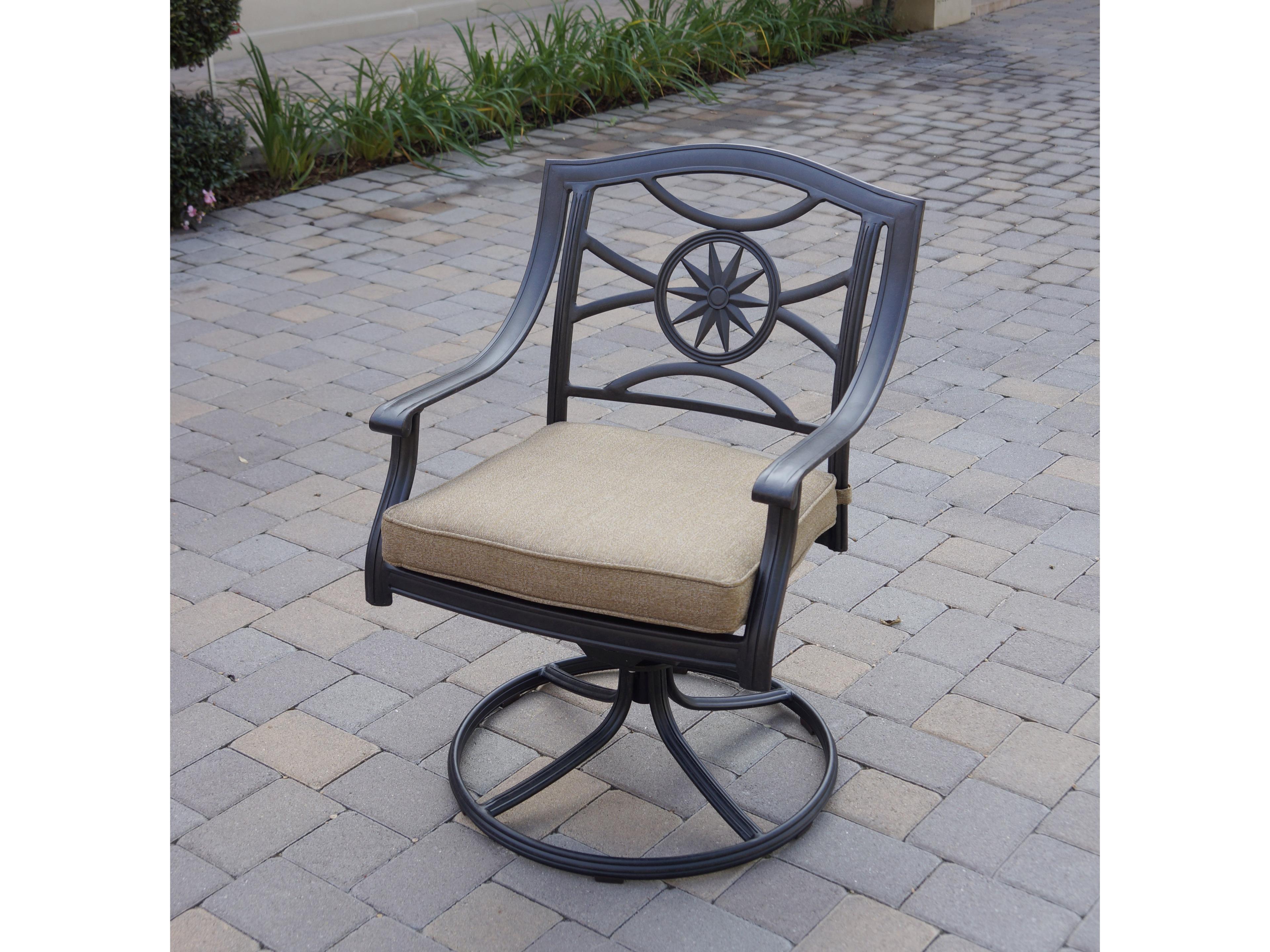 Darlee Outdoor Living Ten Star Antique Bronze Cast Aluminum Dining Set