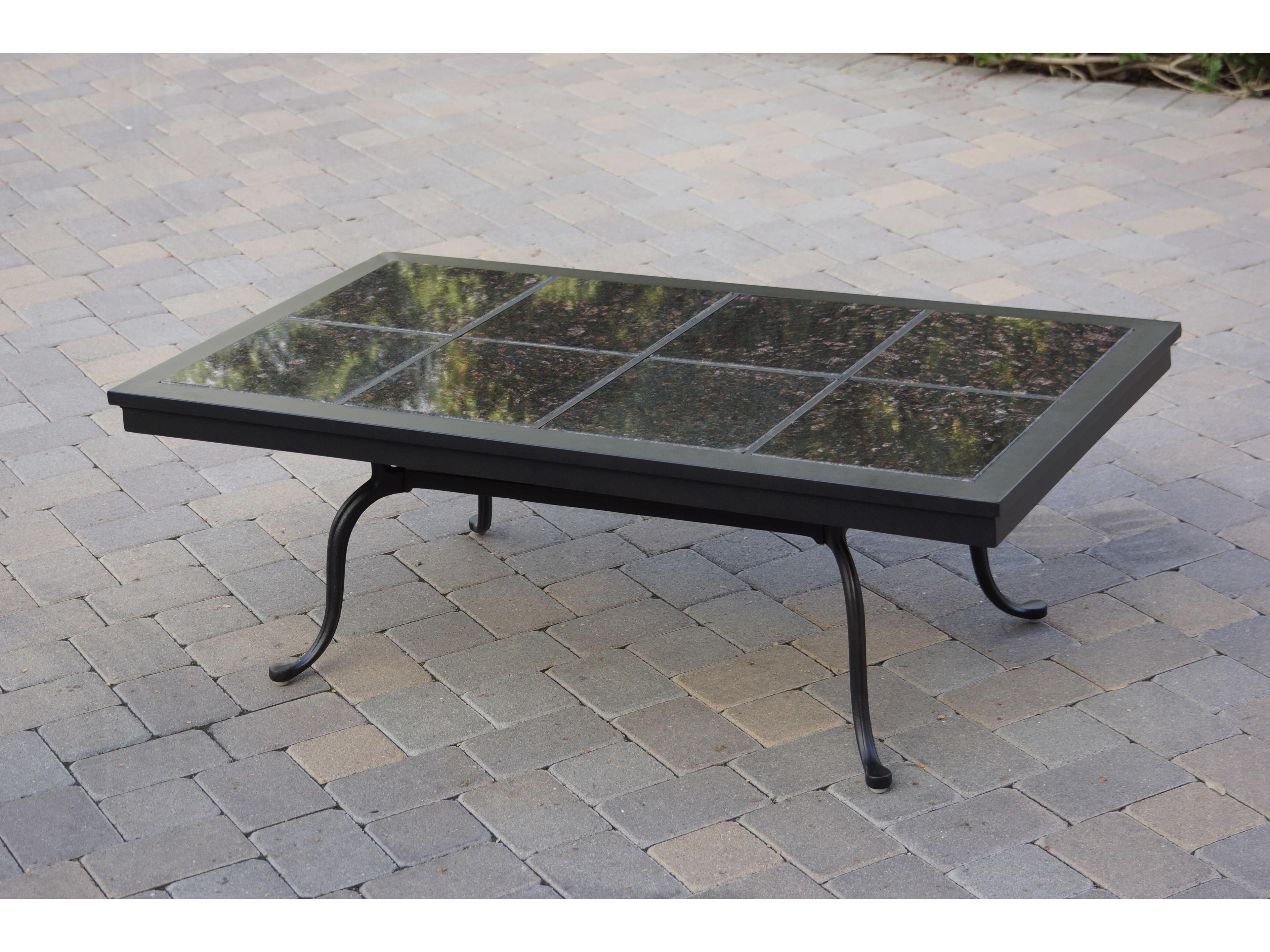 Darlee Outdoor Living Elisabeth Cast Aluminum Antique Bronze 4 Piece Lounge Set