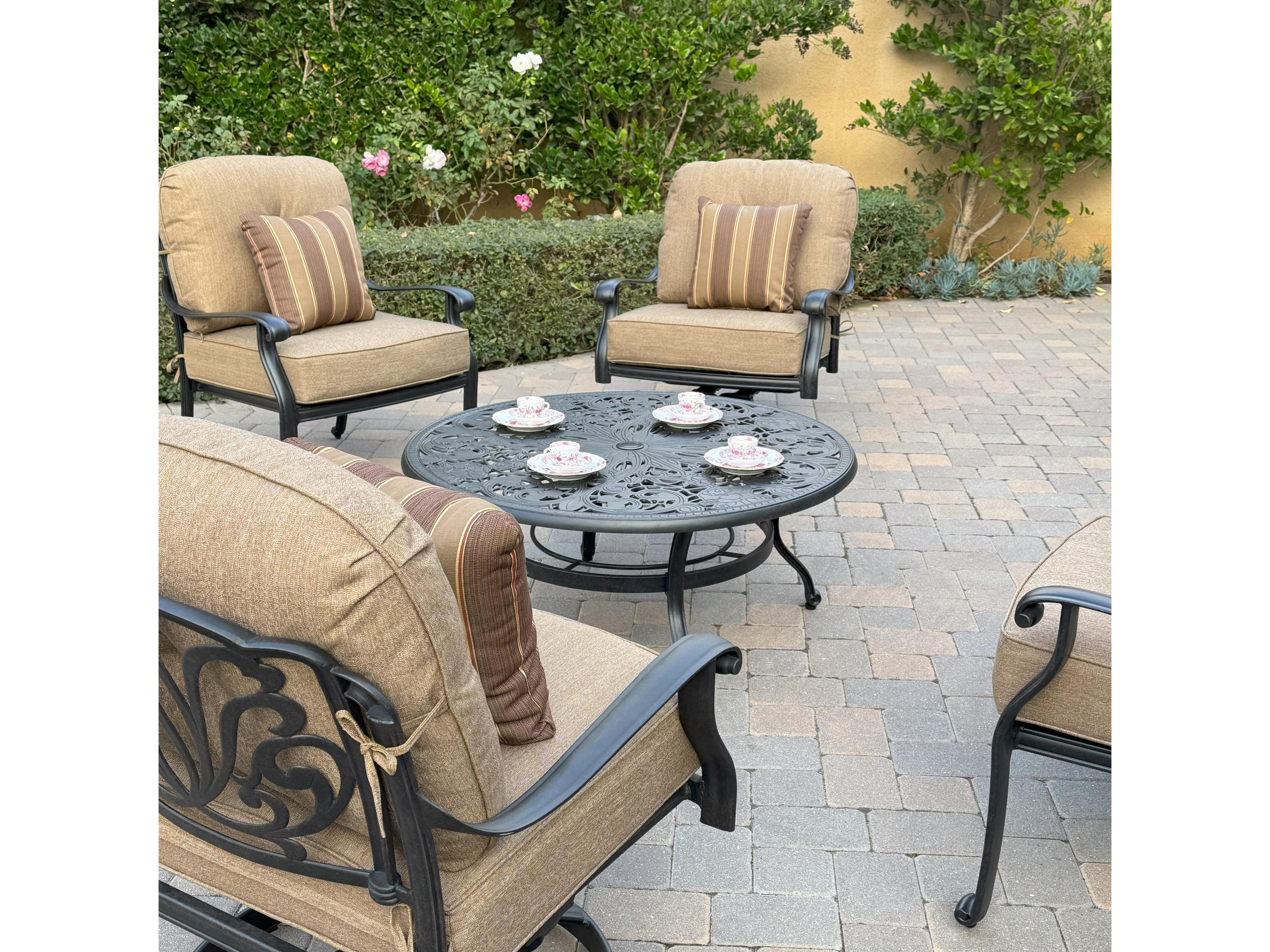 Darlee Outdoor Living Elisabeth Cast Aluminum