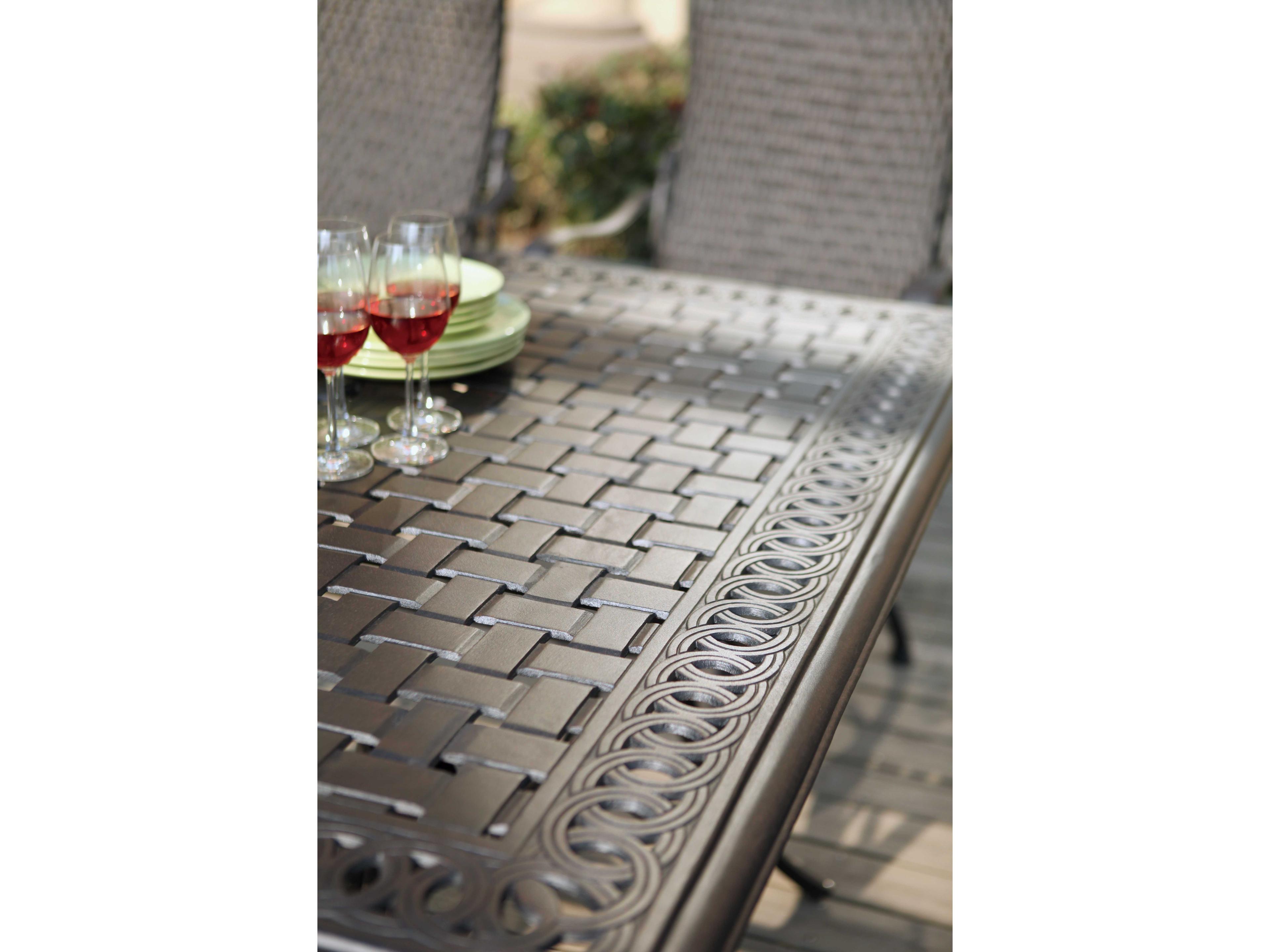 Darlee Outdoor Living Victoria Wicker Counter Set