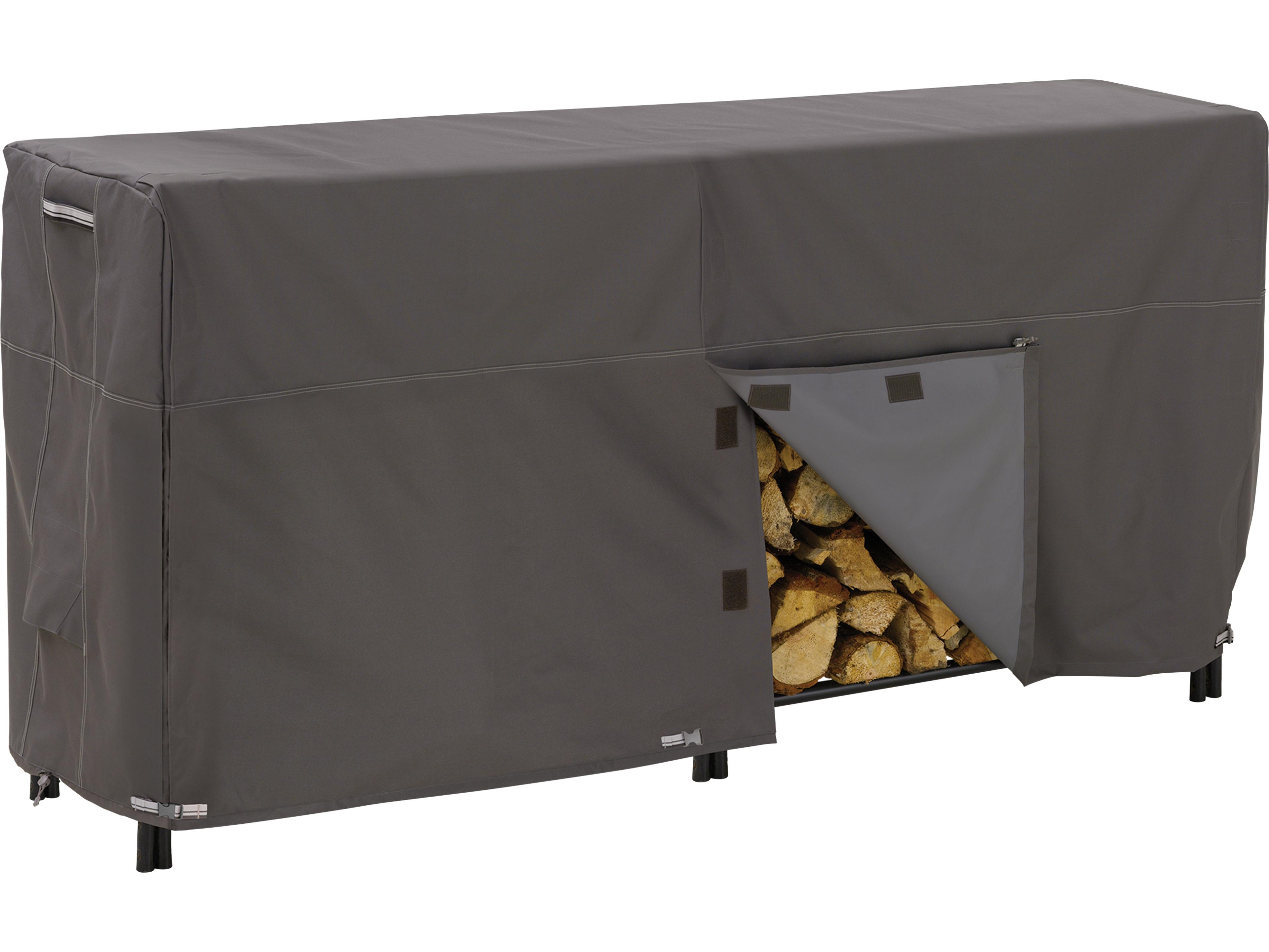 Ravenna Dark Taupe 8 Foot Log Rack Cover