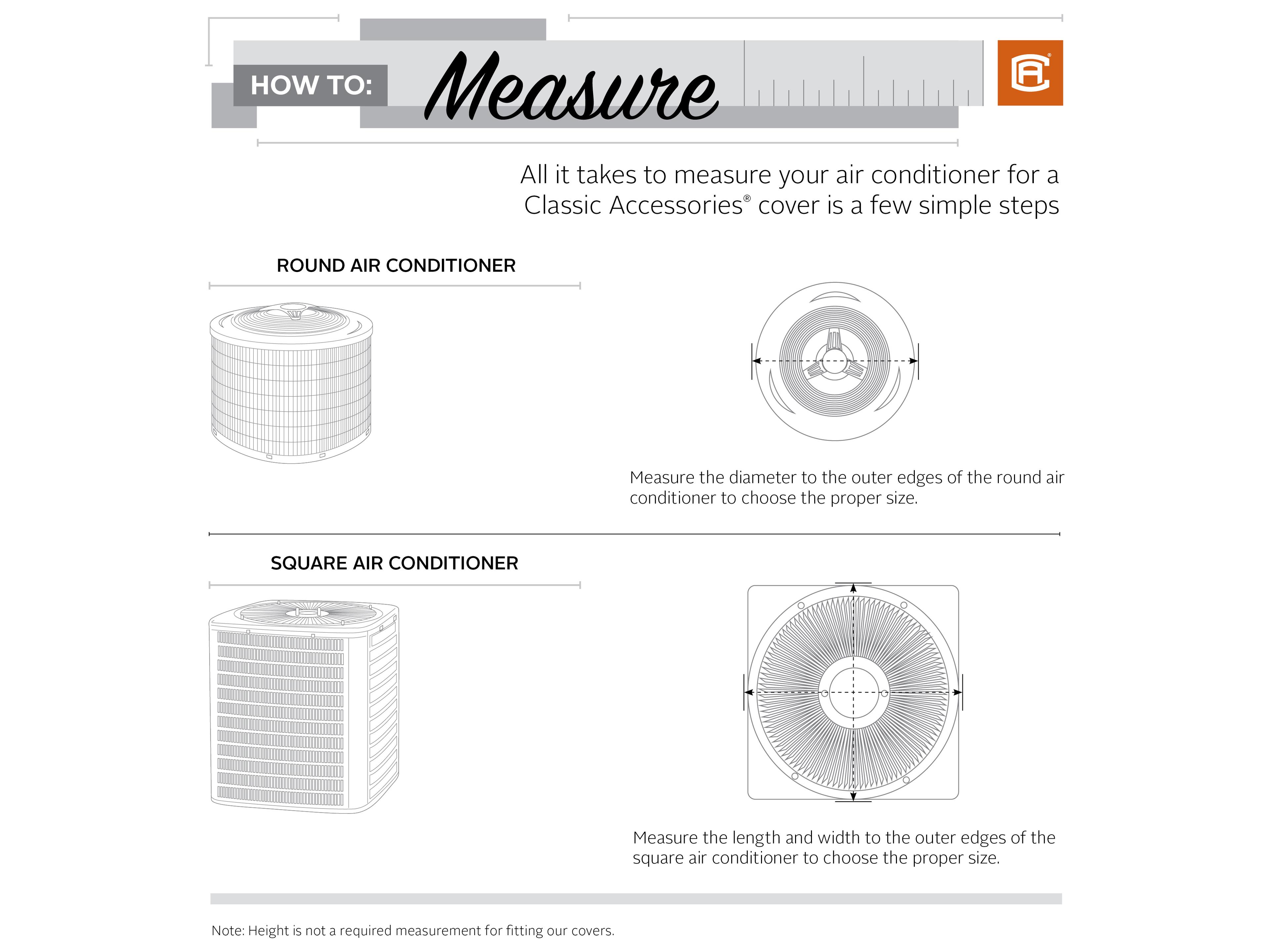 Duck Covers Ravenna Dark Taupe 34 Inch Round Air Conditioner Cover