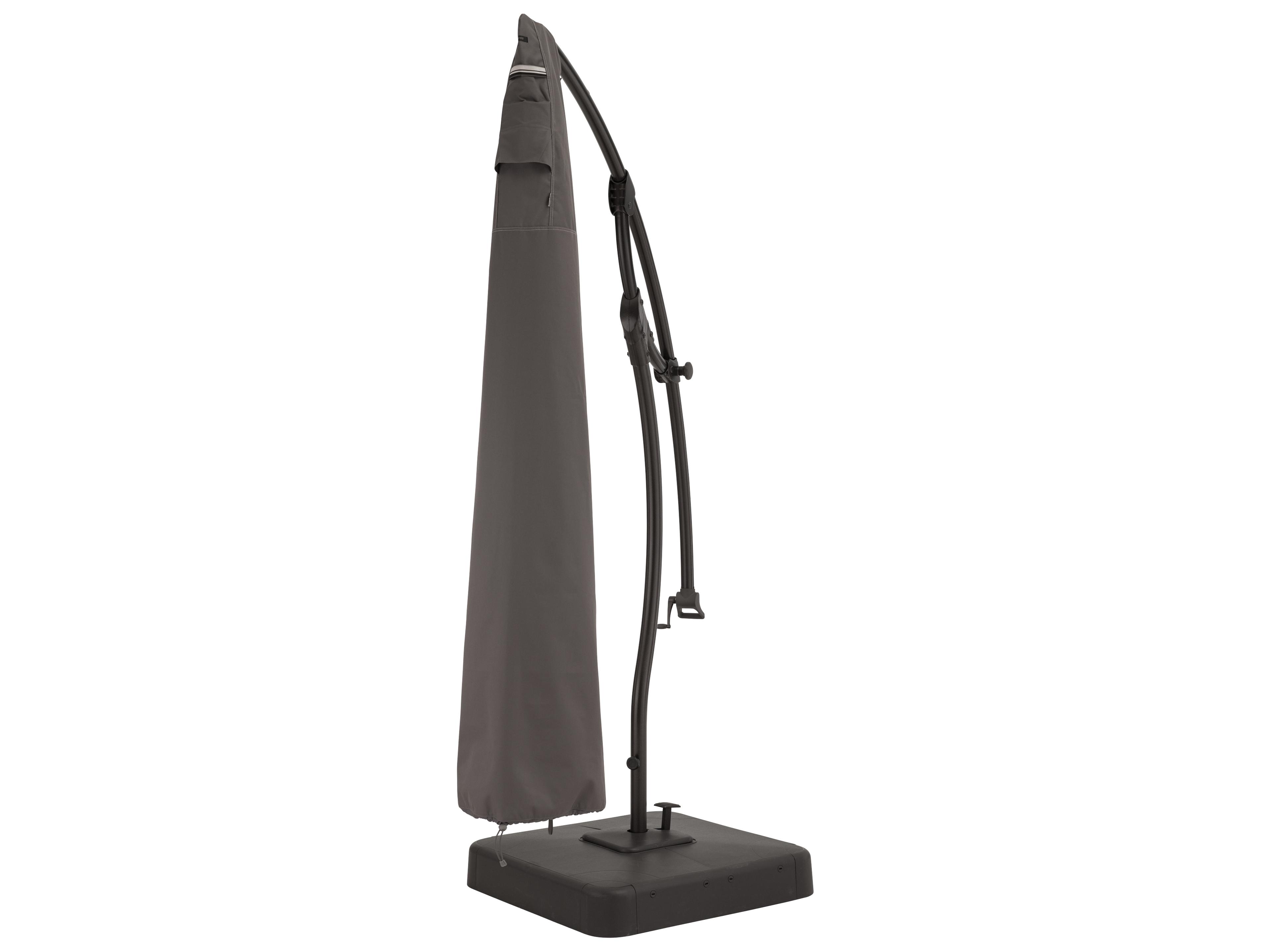 Ravenna Dark Taupe 13 Foot Offset Umbrella Canopy Cover